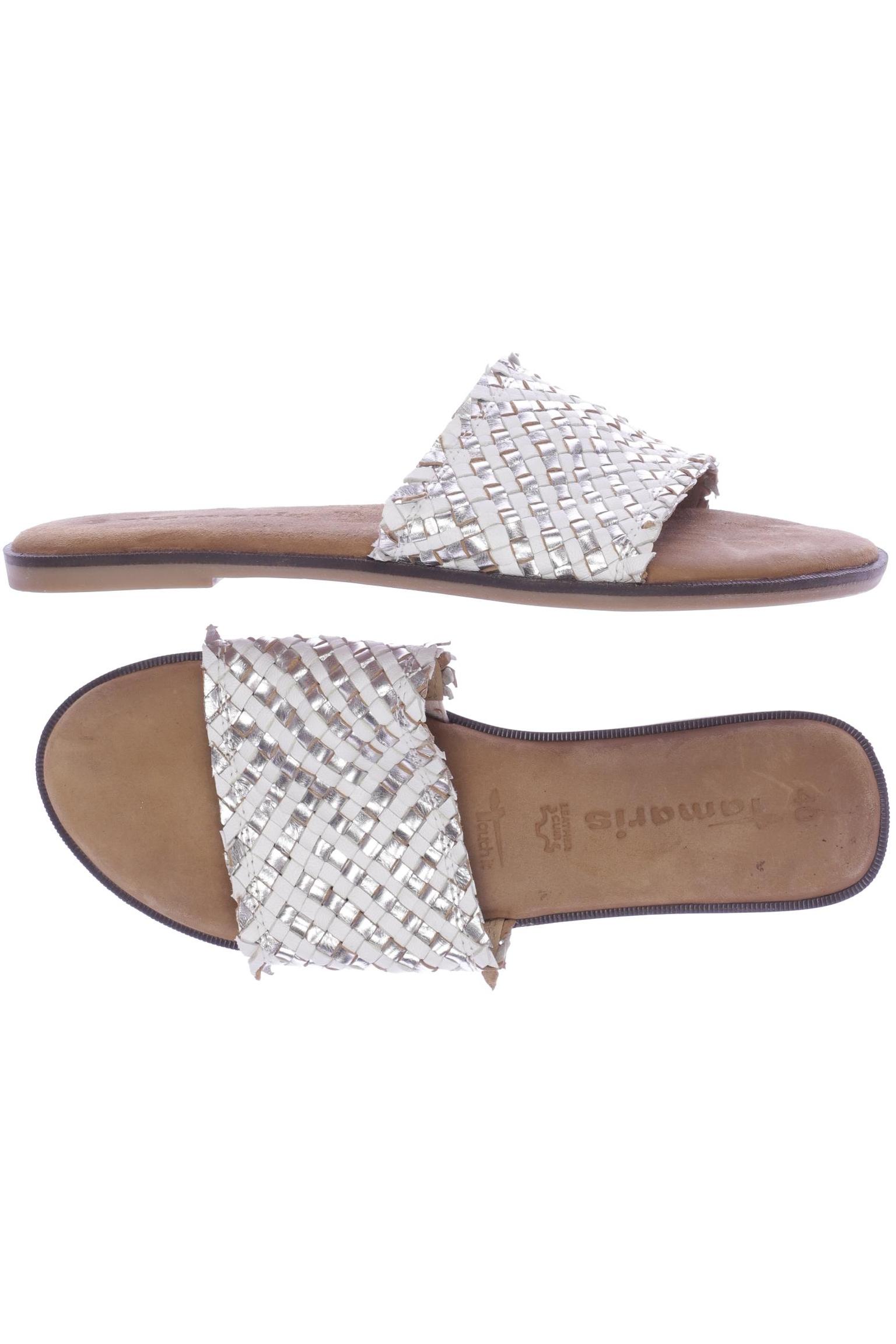 

Tamaris Damen Sandale, weiß, Gr. 40