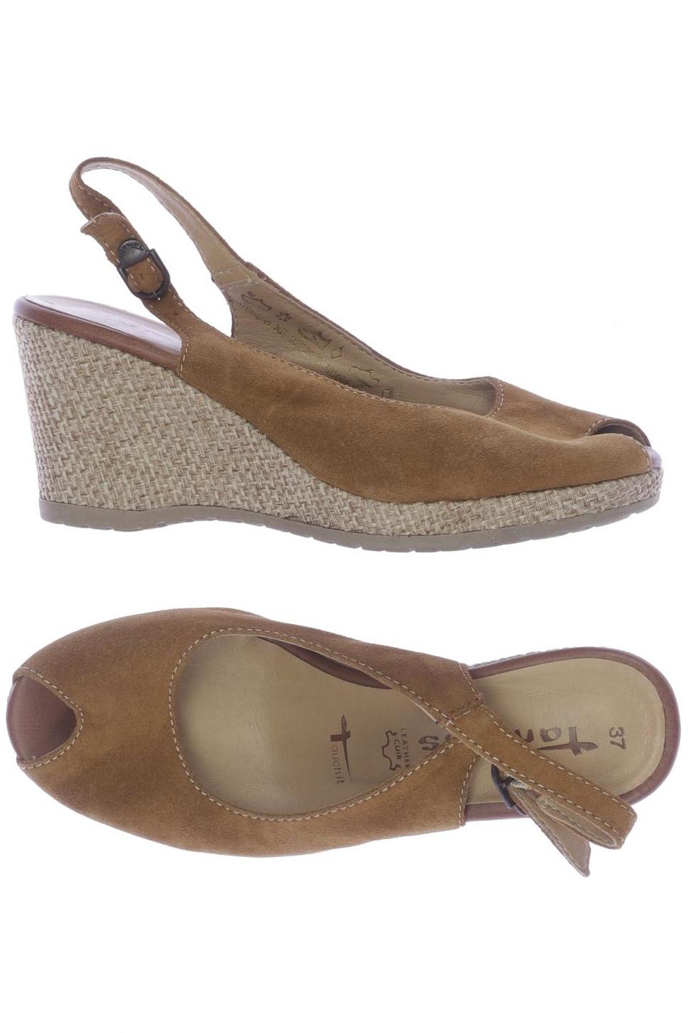 

Tamaris Damen Sandale, braun, Gr. 37