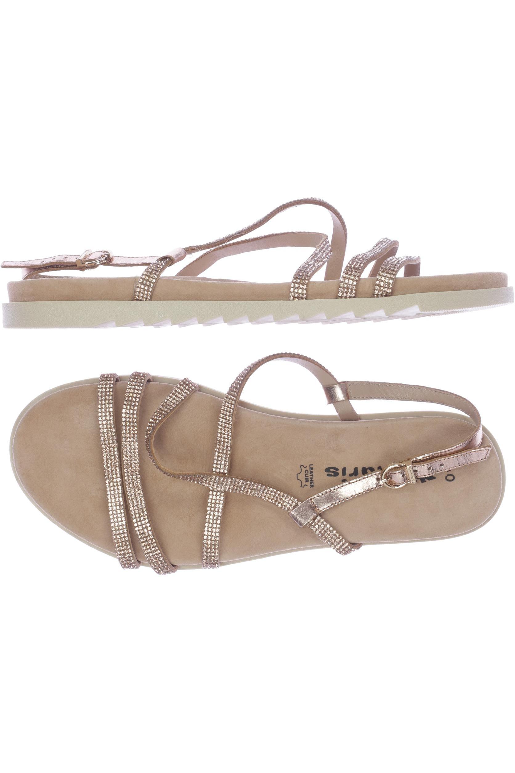 

Tamaris Damen Sandale, gold, Gr. 40