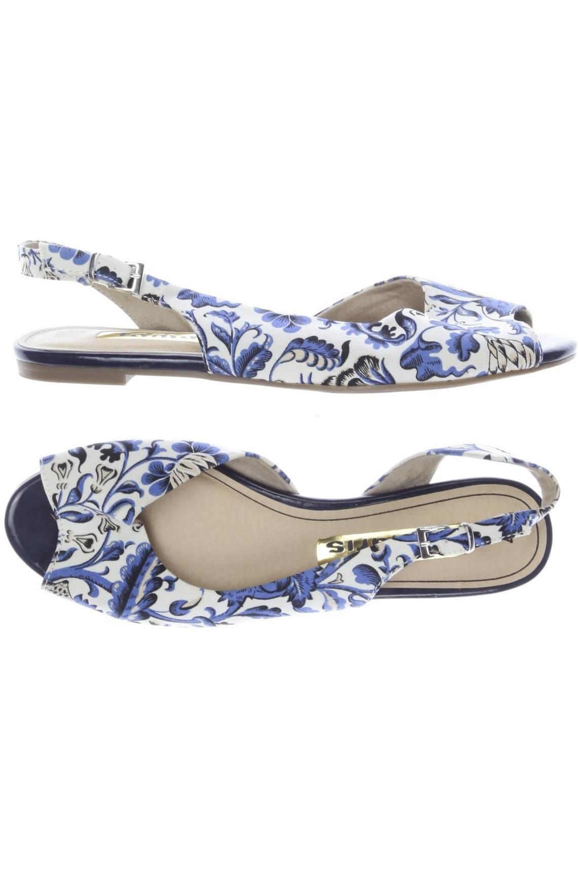 

Tamaris Damen Sandale, blau, Gr. 37