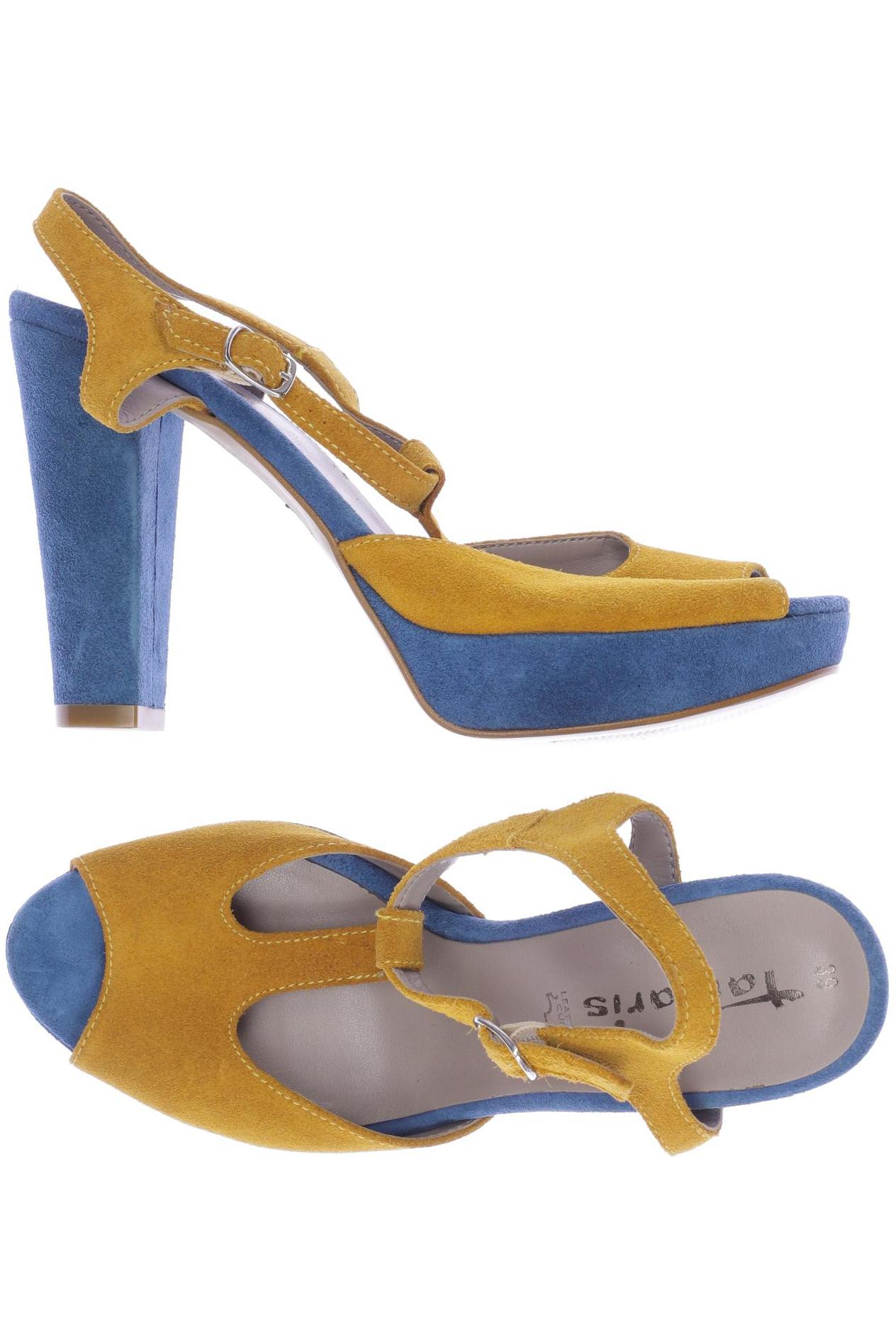 

Tamaris Damen Sandale, gelb, Gr. 39