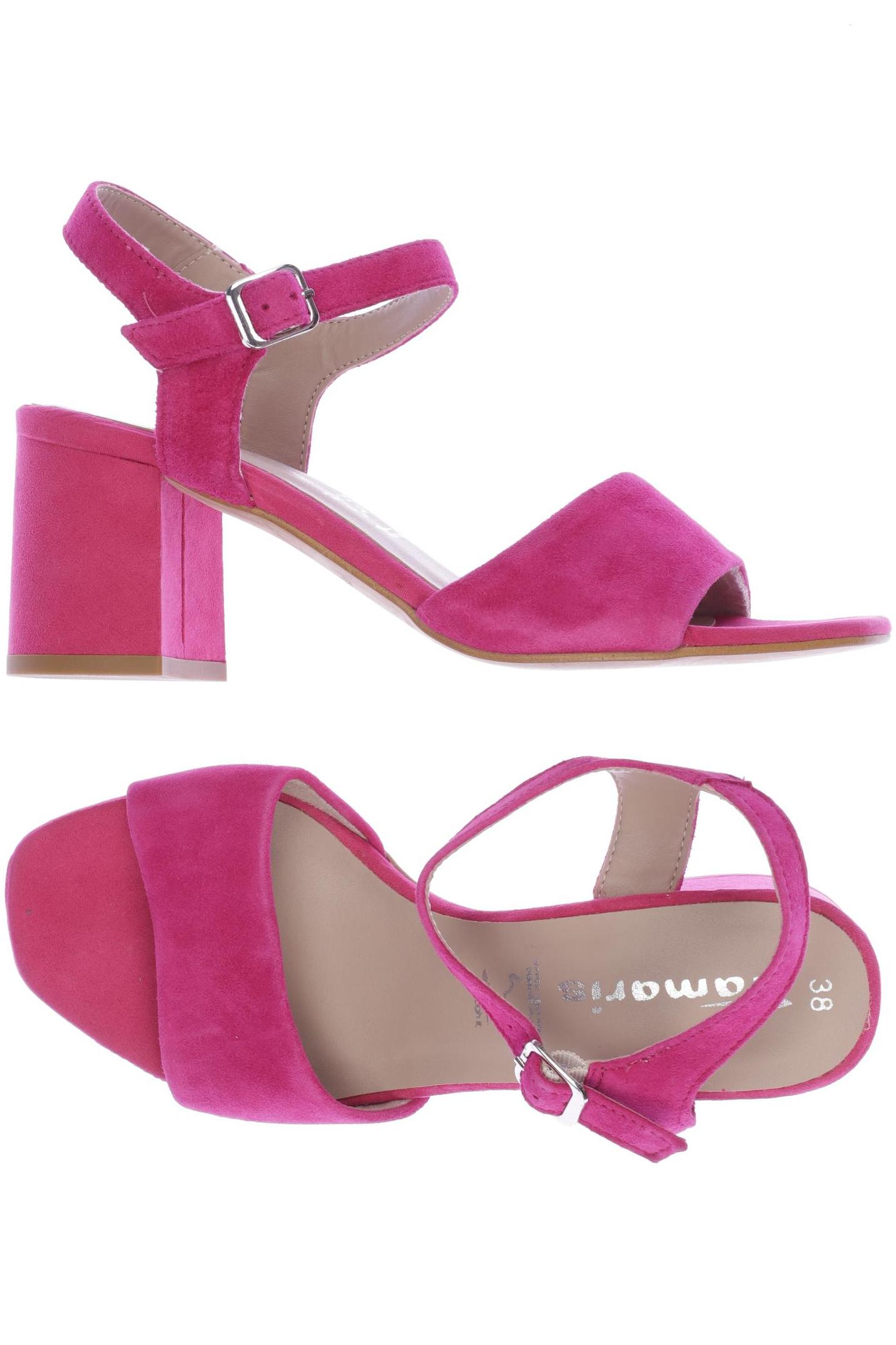 

Tamaris Damen Sandale, pink, Gr. 38
