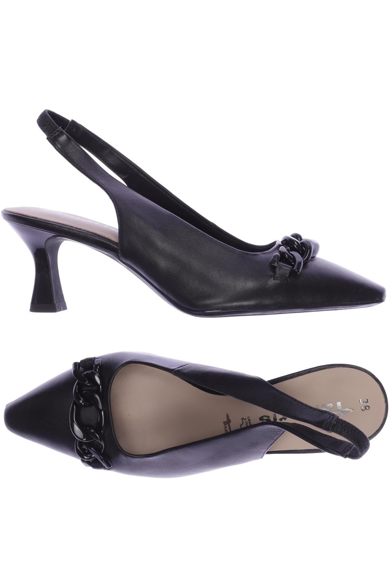 

Tamaris Damen Sandale, schwarz, Gr. 38