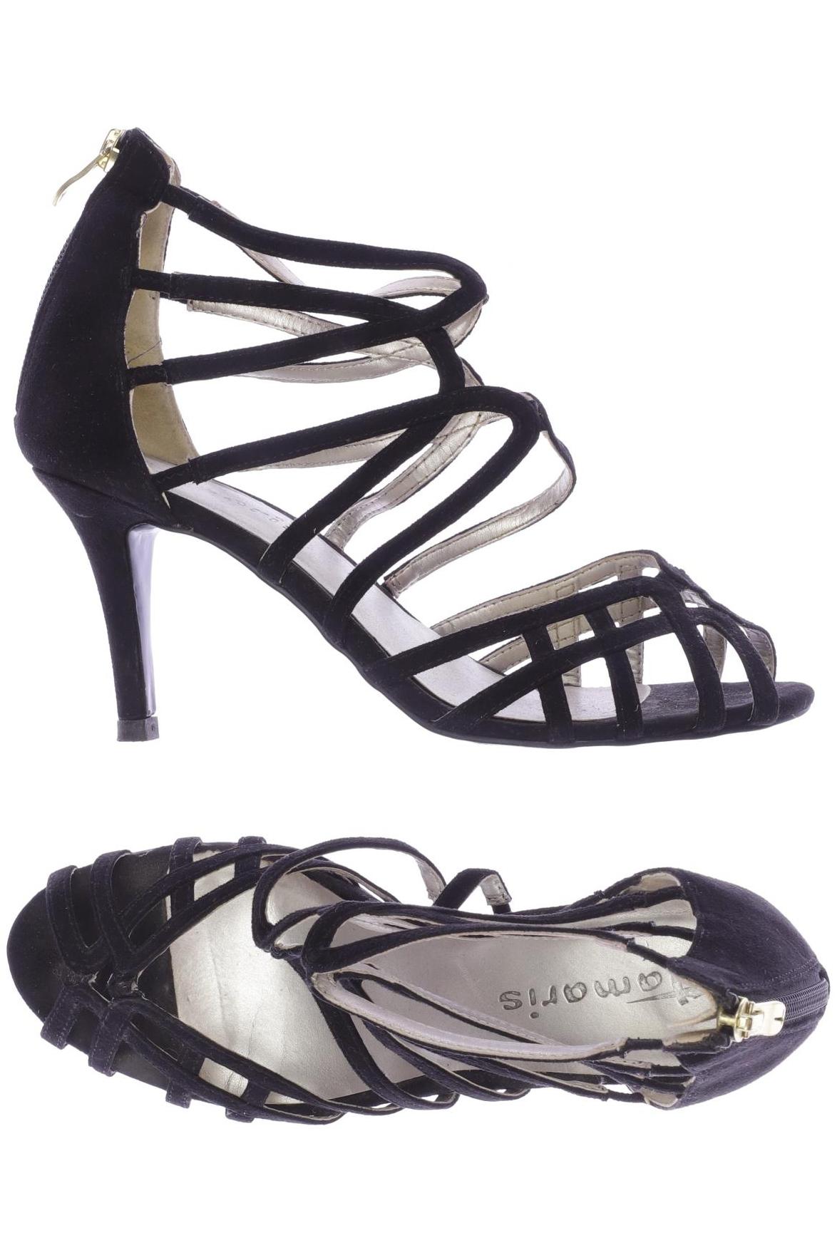 

Tamaris Damen Sandale, schwarz
