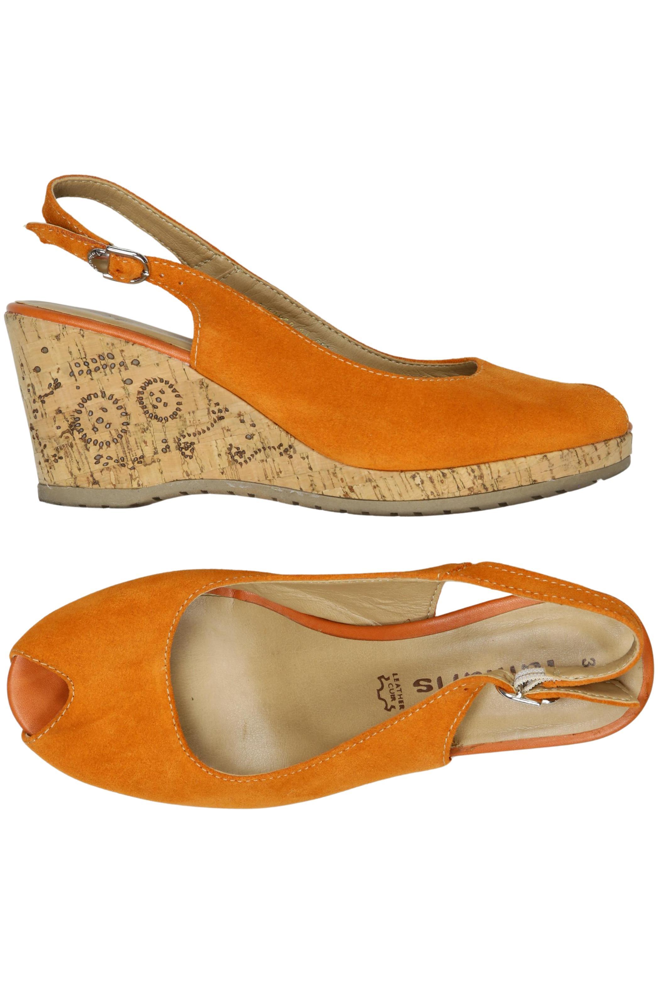 

Tamaris Damen Sandale, orange, Gr. 39