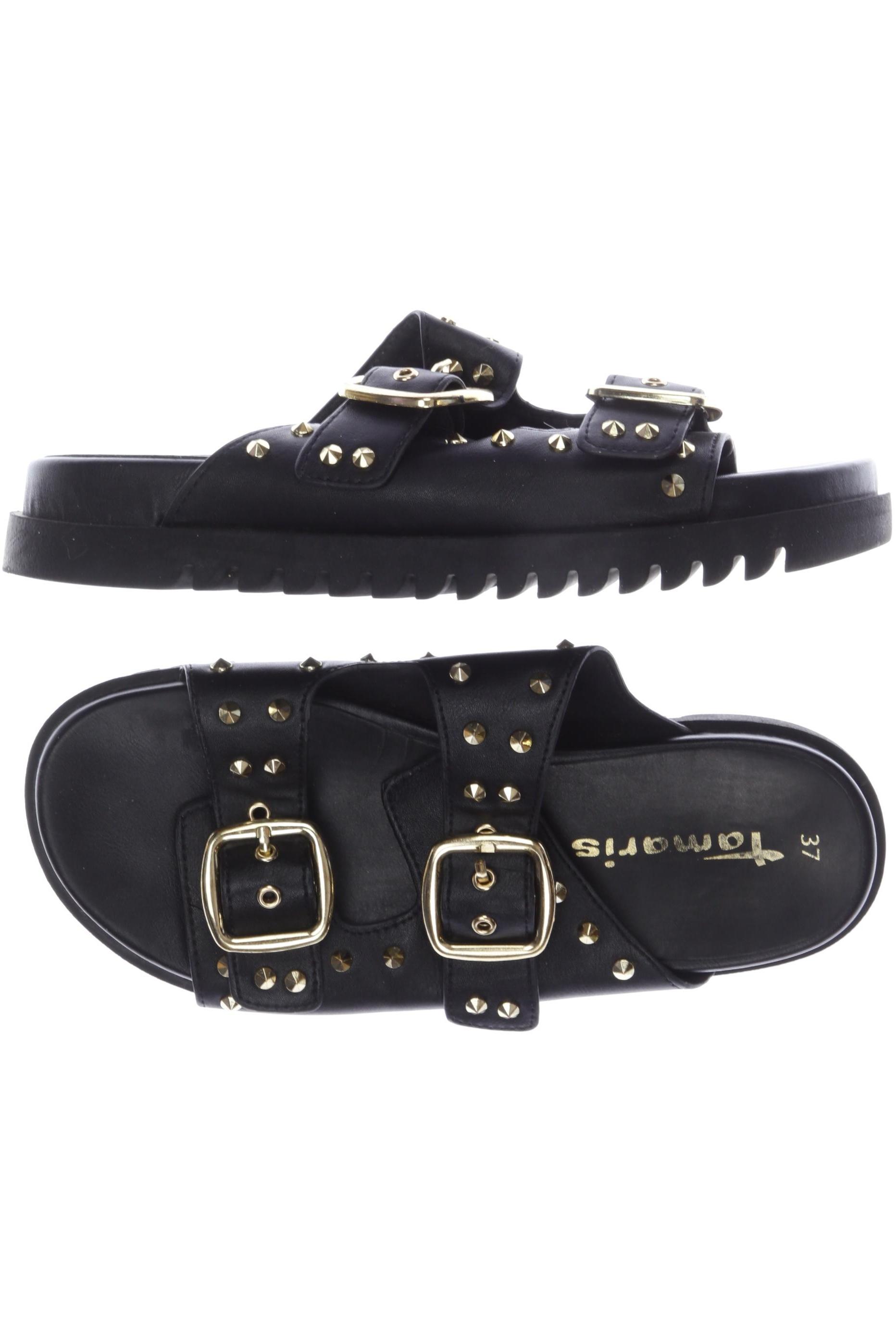

Tamaris Damen Sandale, schwarz, Gr. 37