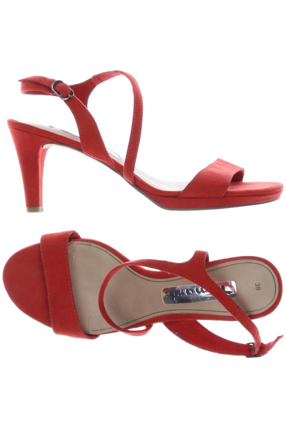 

Tamaris Damen Sandale, rot, Gr. 39