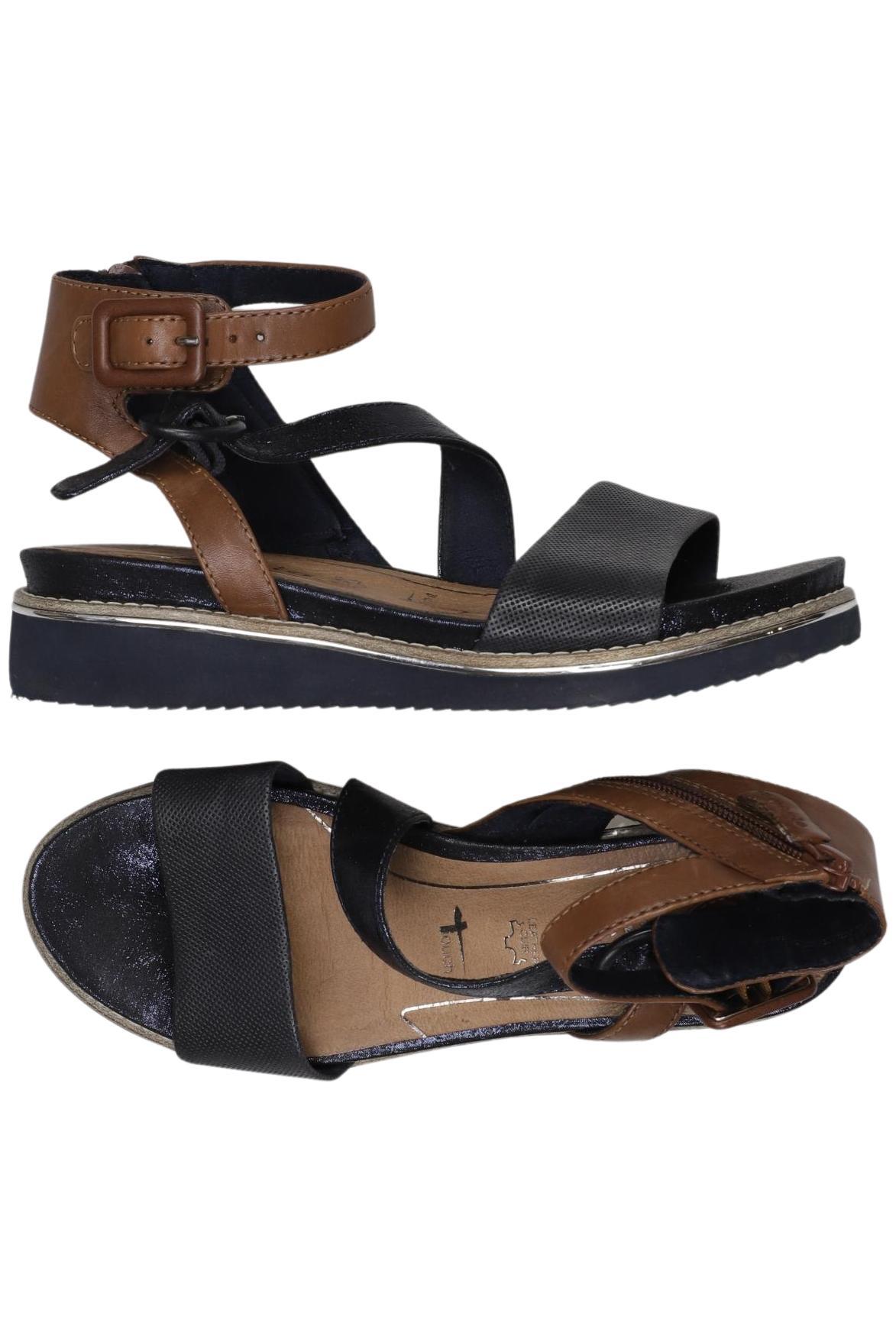 

Tamaris Damen Sandale, marineblau, Gr. 37