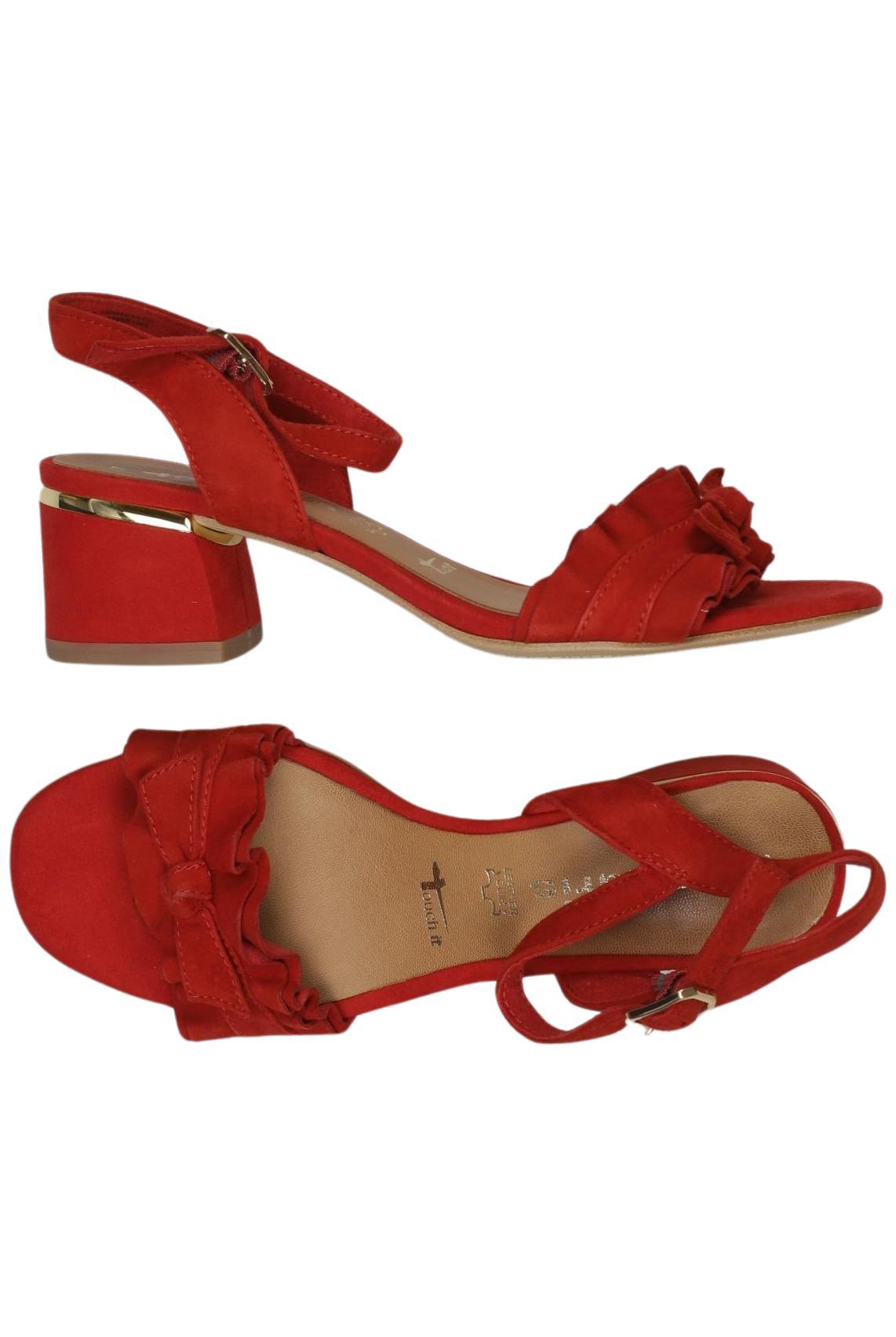 

Tamaris Damen Sandale, rot, Gr. 37