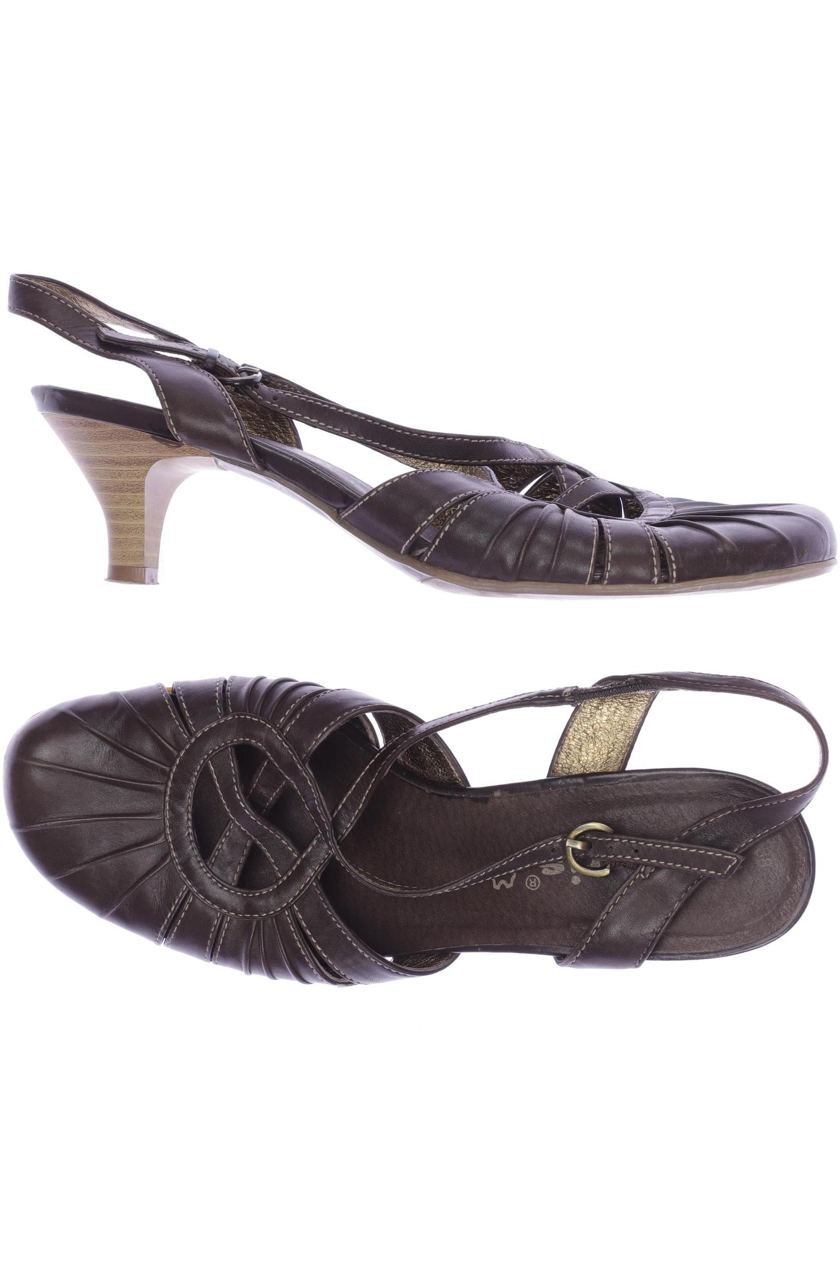 

Tamaris Damen Sandale, braun, Gr. 38