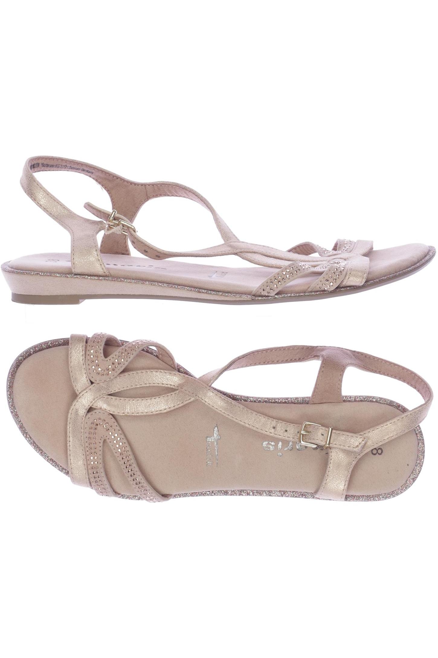 

Tamaris Damen Sandale, beige, Gr. 38