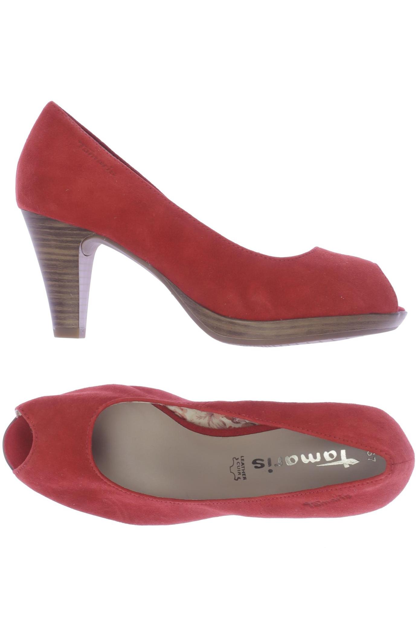 

Tamaris Damen Sandale, rot, Gr. 37