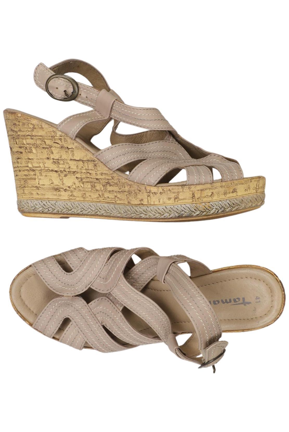 

Tamaris Damen Sandale, beige, Gr. 41