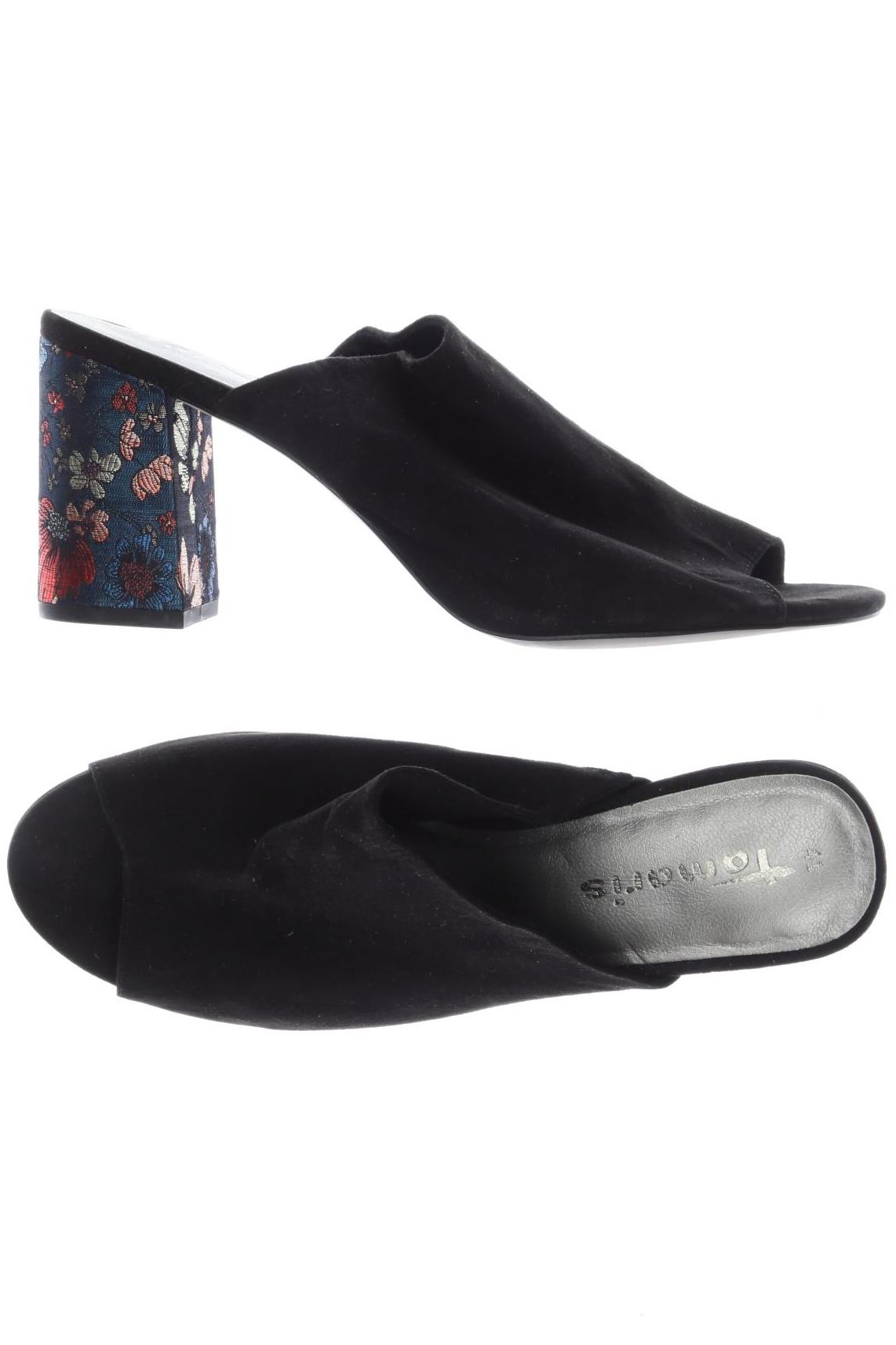 

Tamaris Damen Sandale, schwarz, Gr. 41