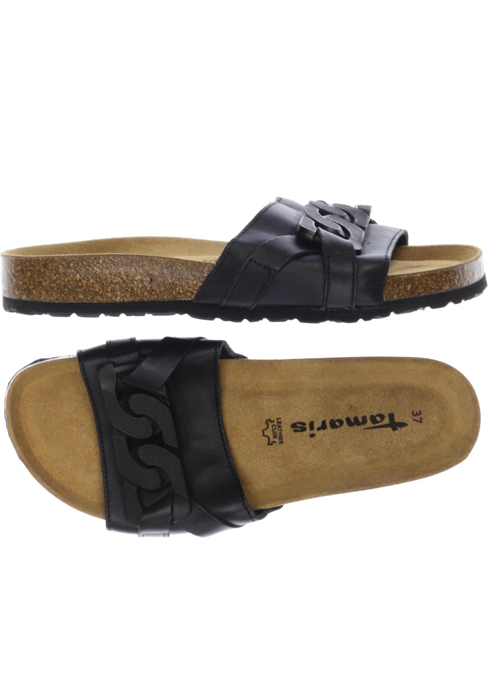 

Tamaris Damen Sandale, schwarz, Gr. 37