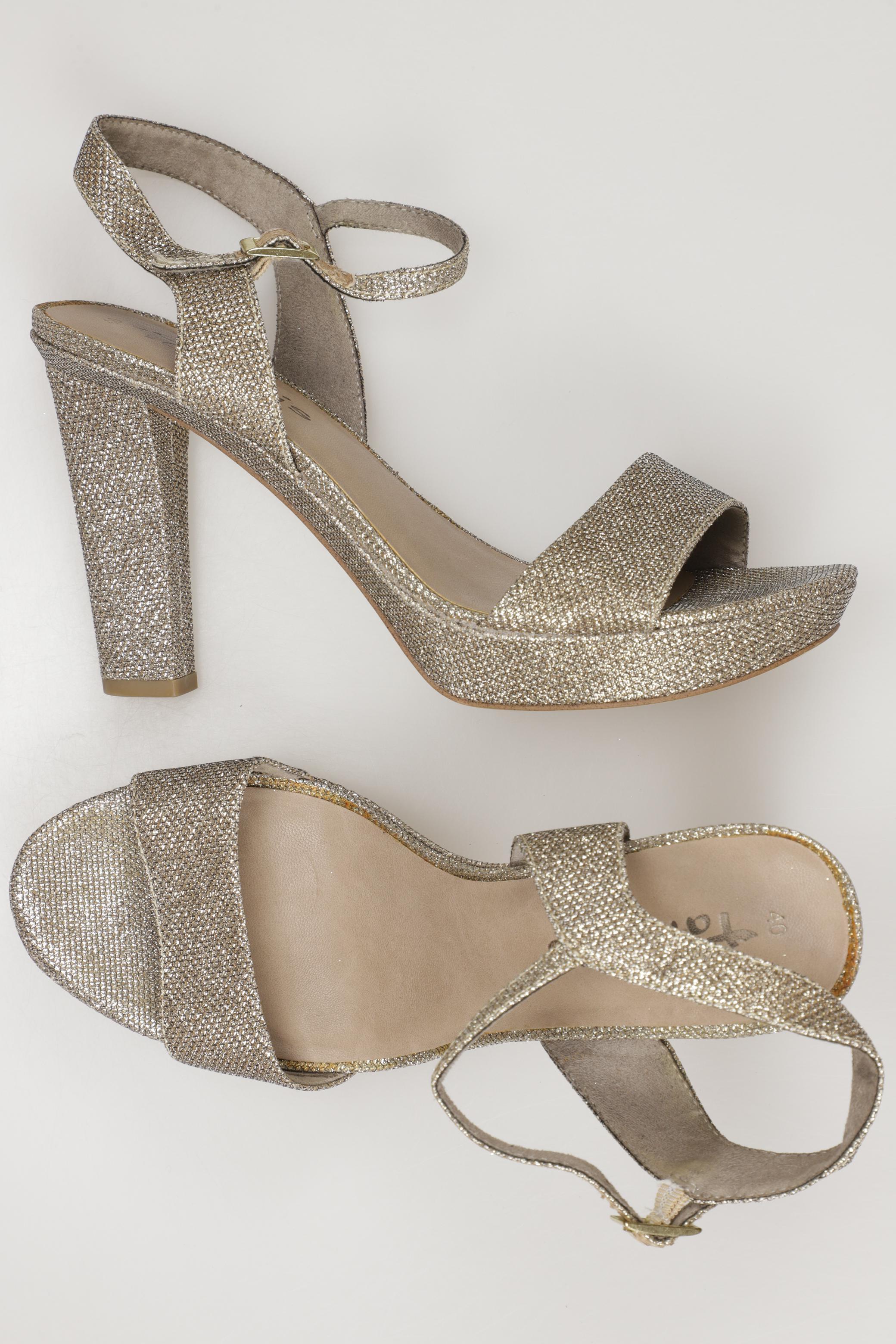 

Tamaris Damen Sandale, beige, Gr. 40
