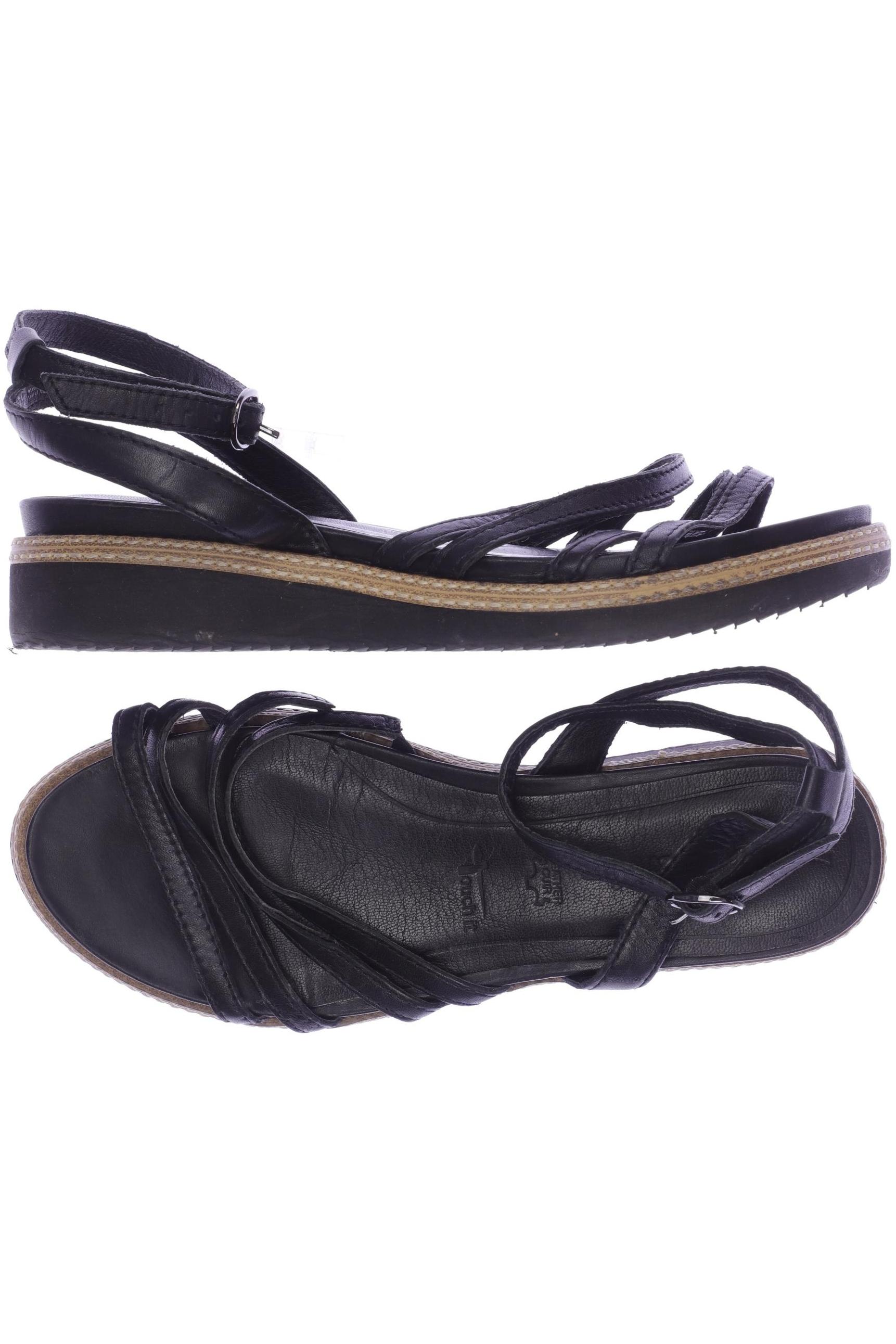 

Tamaris Damen Sandale, schwarz, Gr. 37