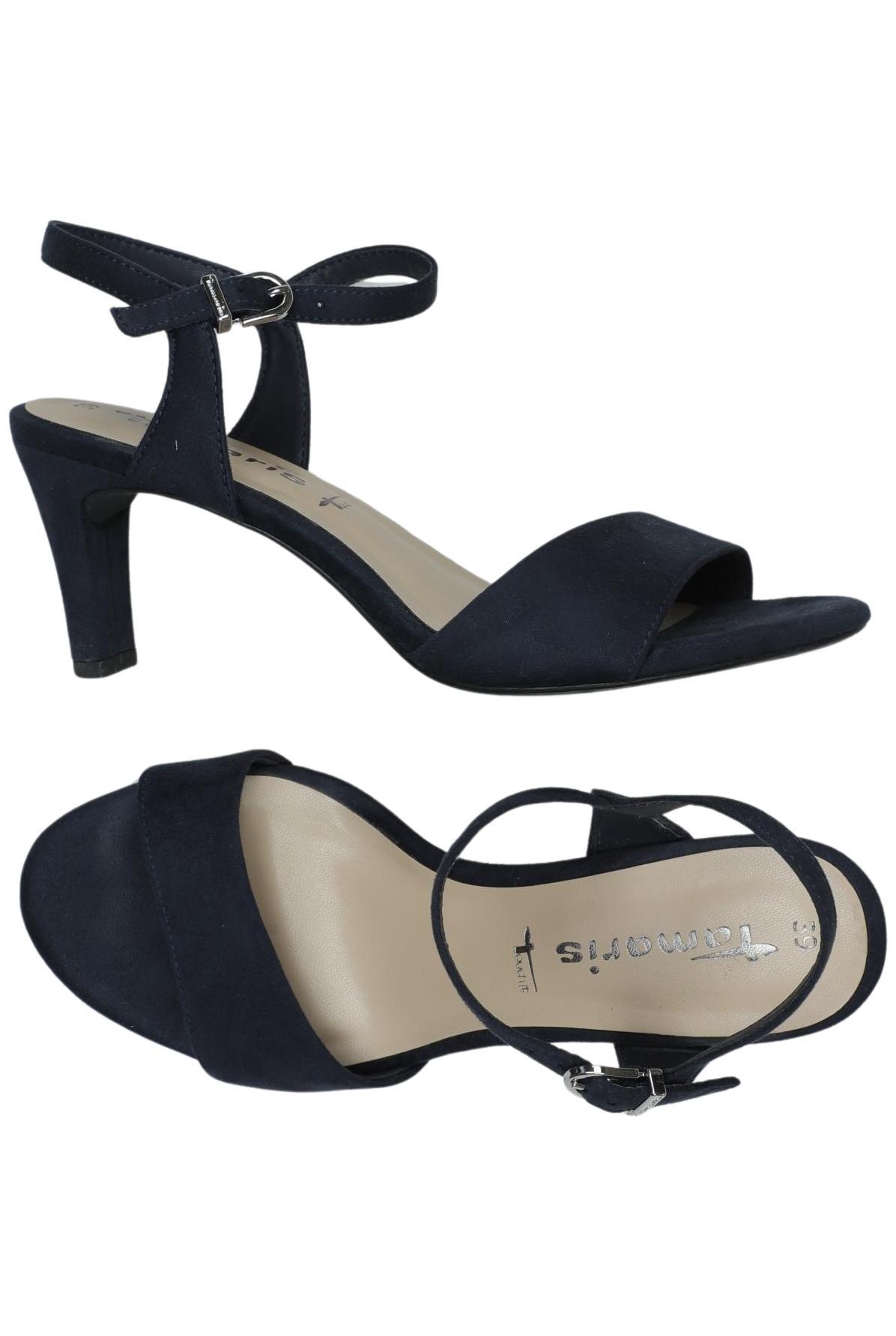 

Tamaris Damen Sandale, marineblau, Gr. 39