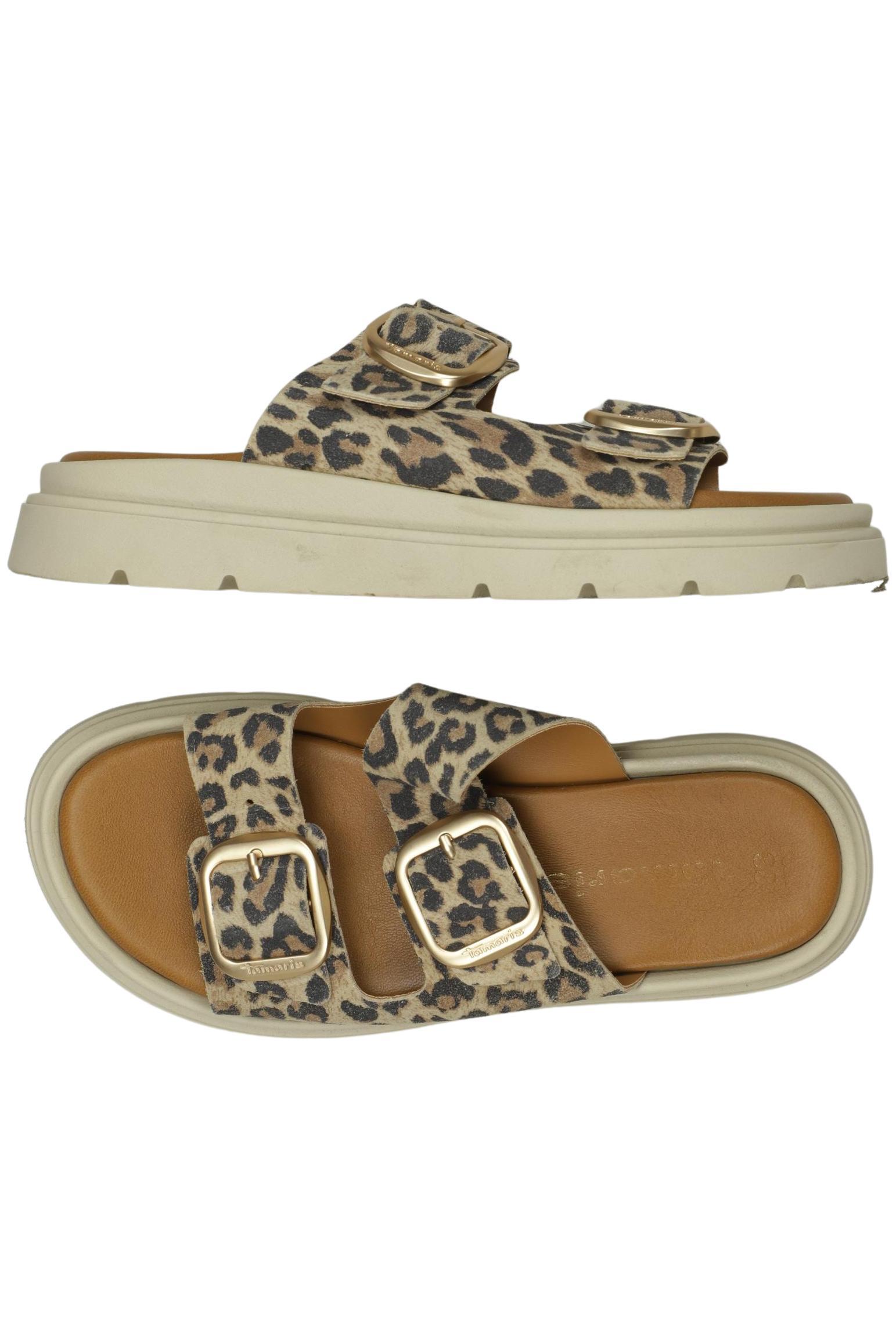 

Tamaris Damen Sandale, beige, Gr. 38