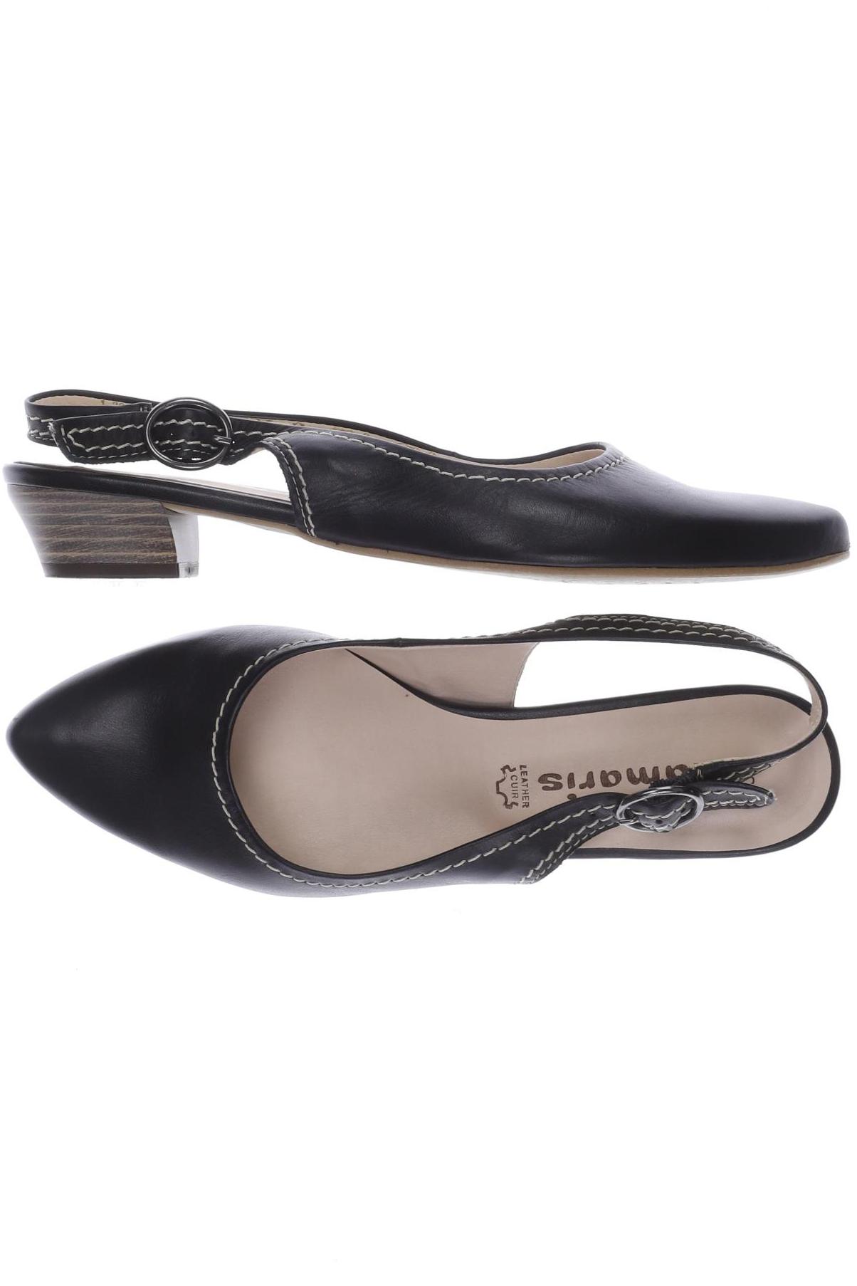 

Tamaris Damen Sandale, schwarz