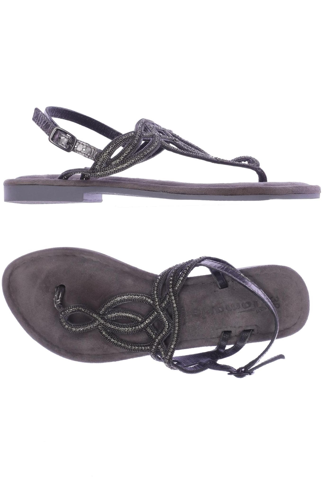 

Tamaris Damen Sandale, grau, Gr. 38