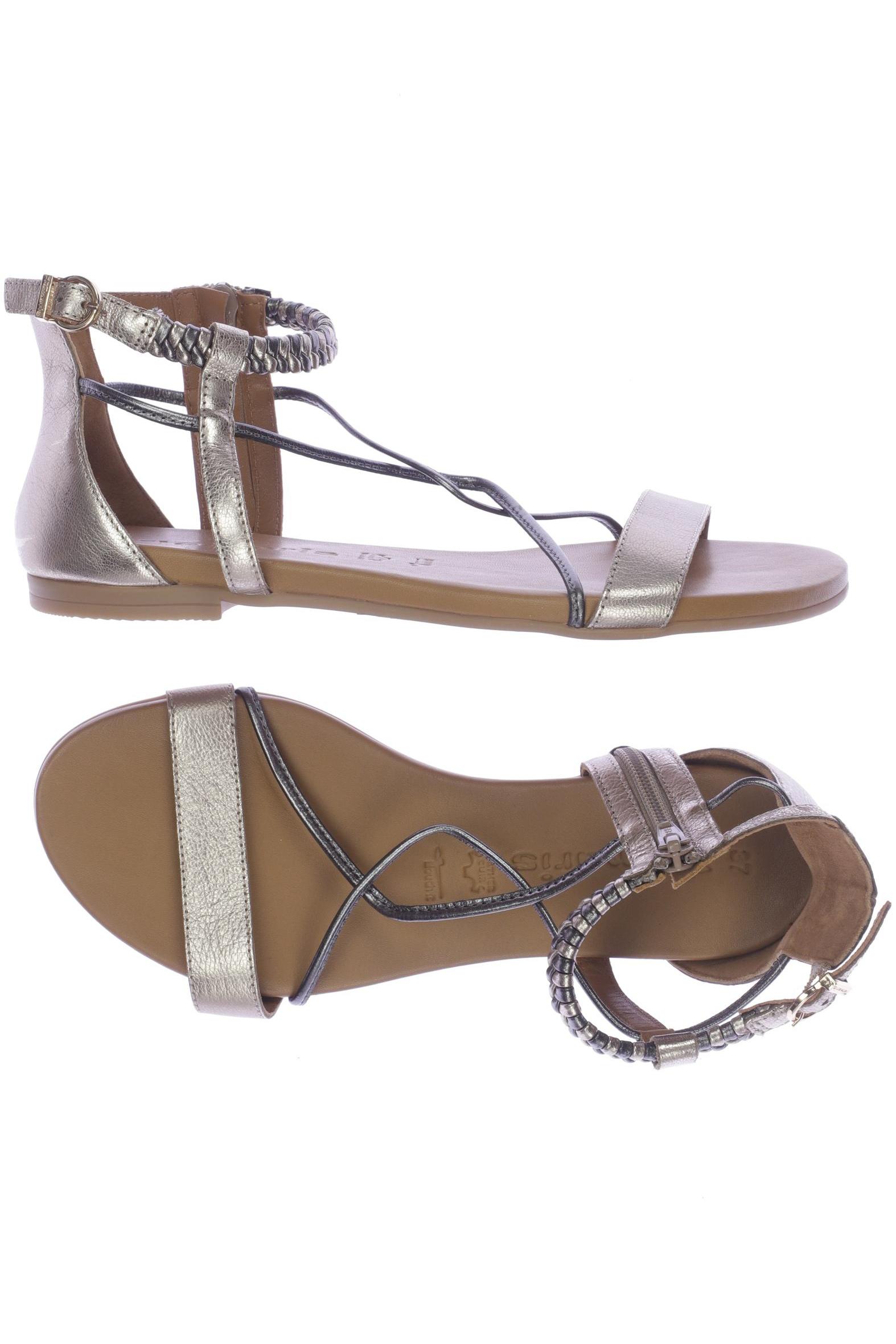 

Tamaris Damen Sandale, beige, Gr. 37