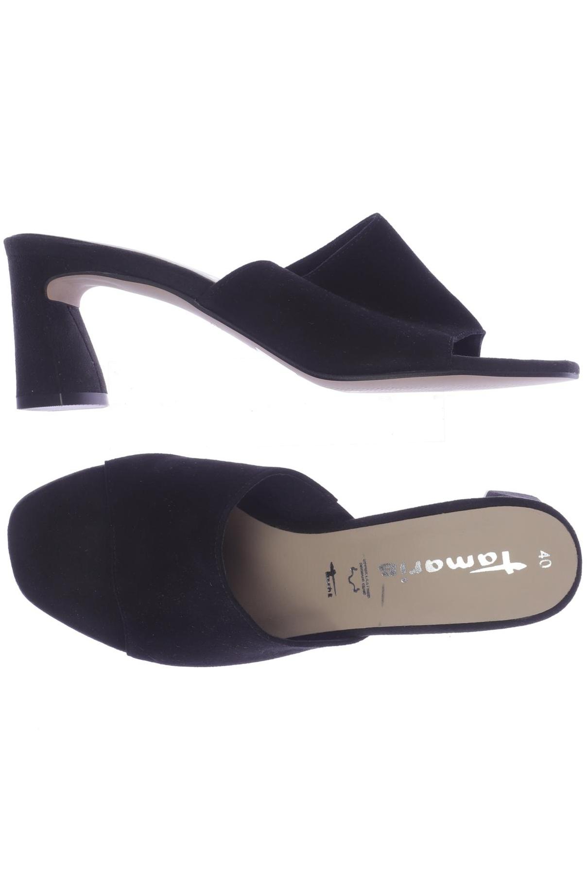 

Tamaris Damen Sandale, schwarz, Gr. 40