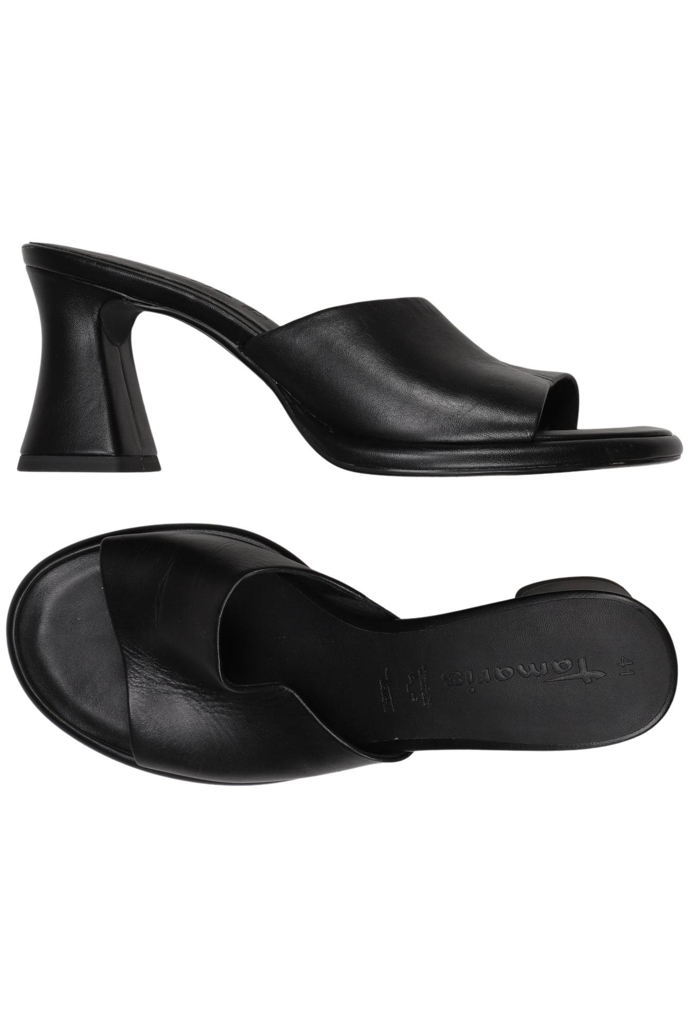 

Tamaris Damen Sandale, schwarz, Gr. 41