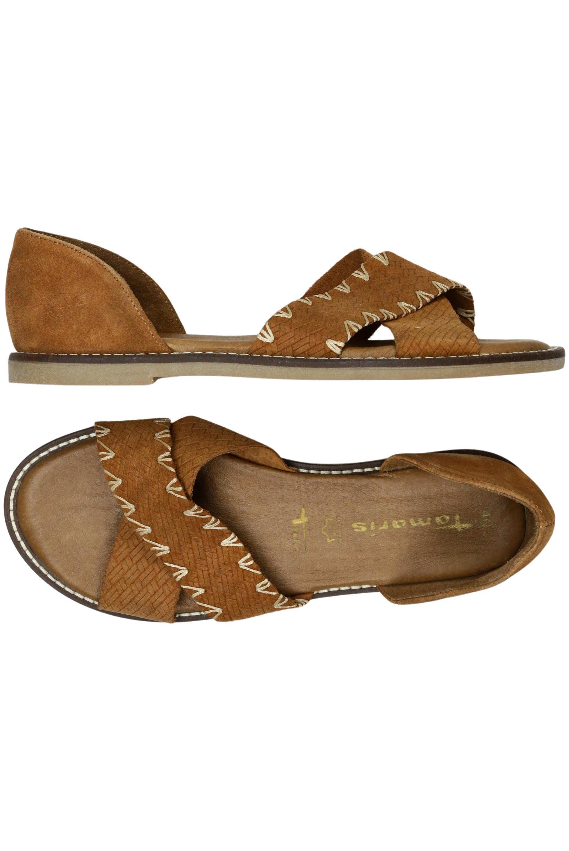 

Tamaris Damen Sandale, braun, Gr. 40