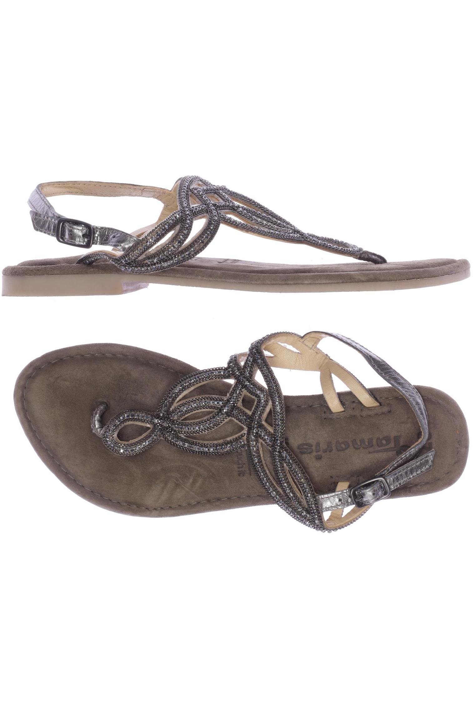 

Tamaris Damen Sandale, braun, Gr. 37