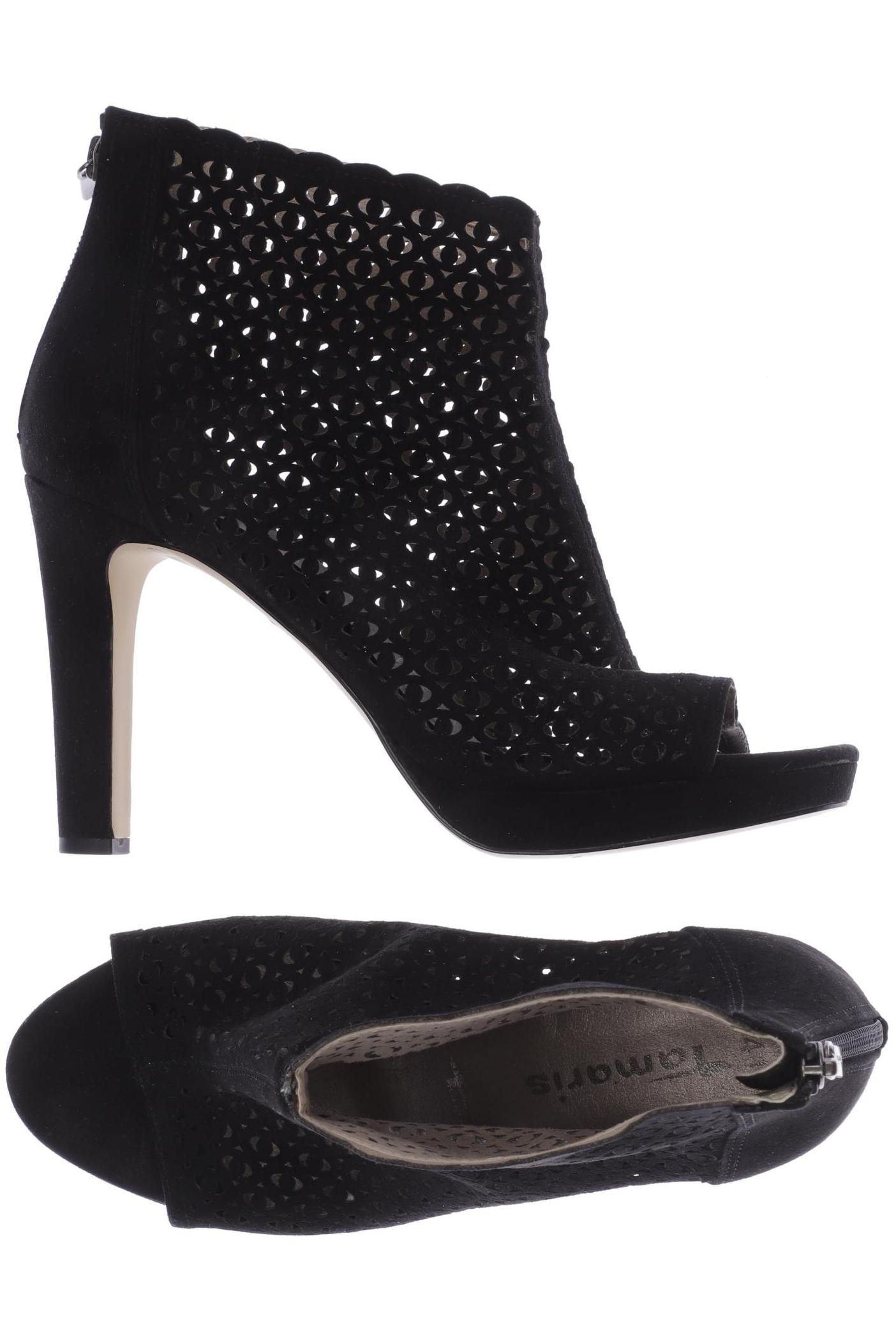 

Tamaris Damen Sandale, schwarz