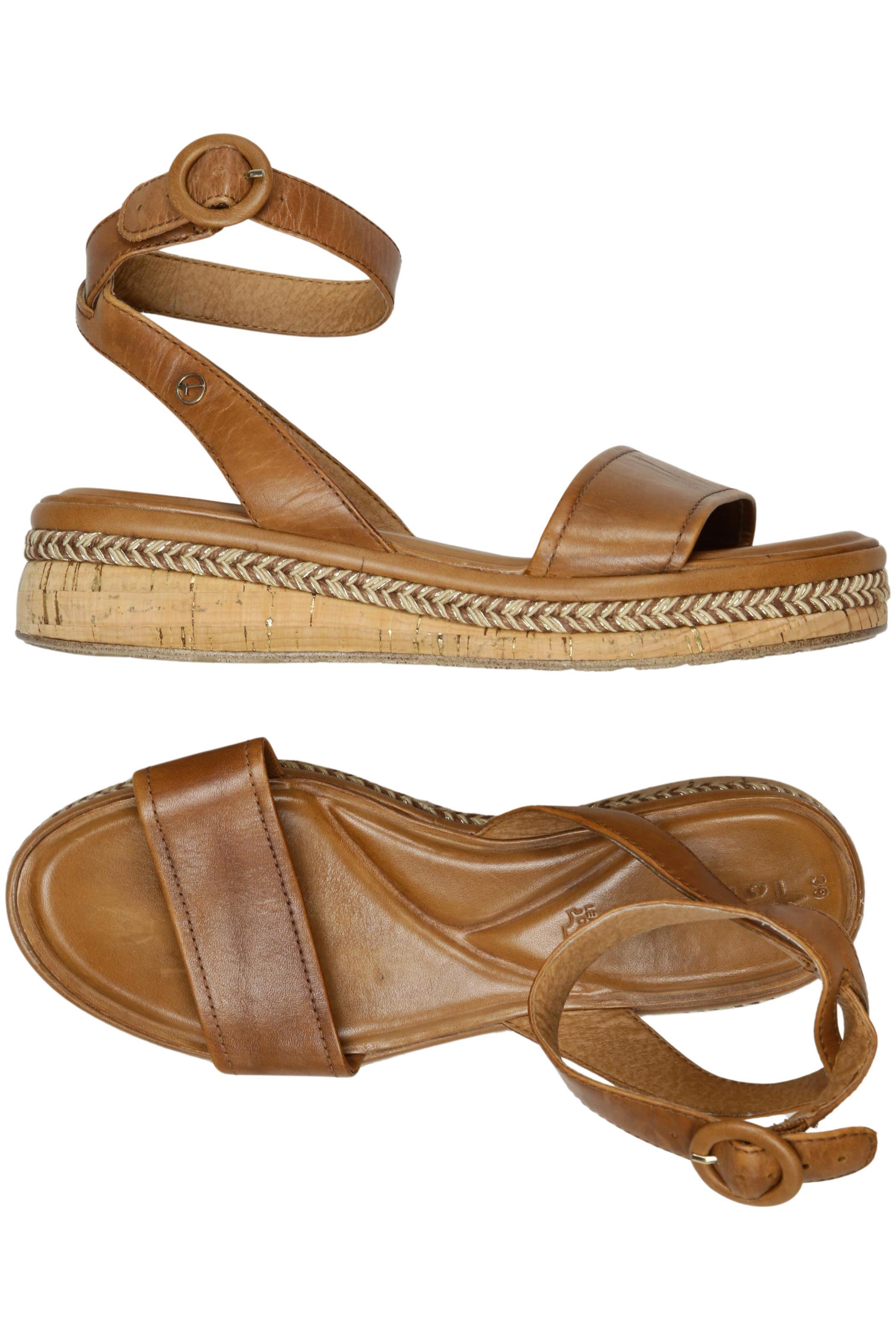 

Tamaris Damen Sandale, braun, Gr. 39