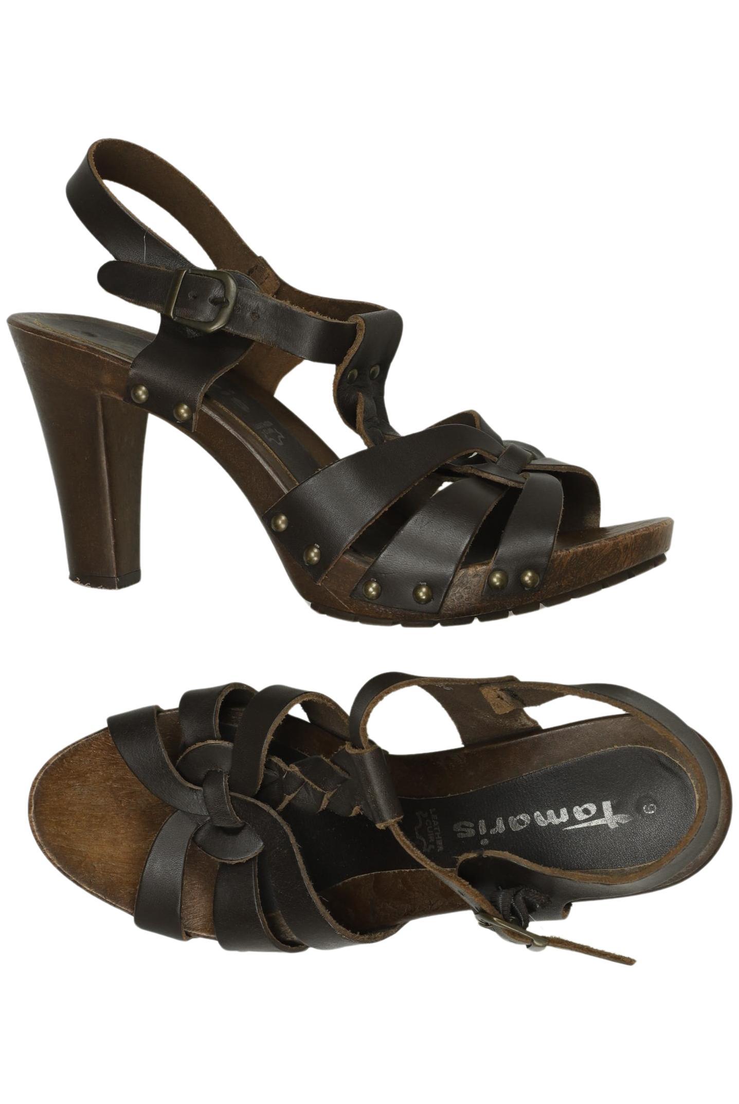 

Tamaris Damen Sandale, braun, Gr. 39
