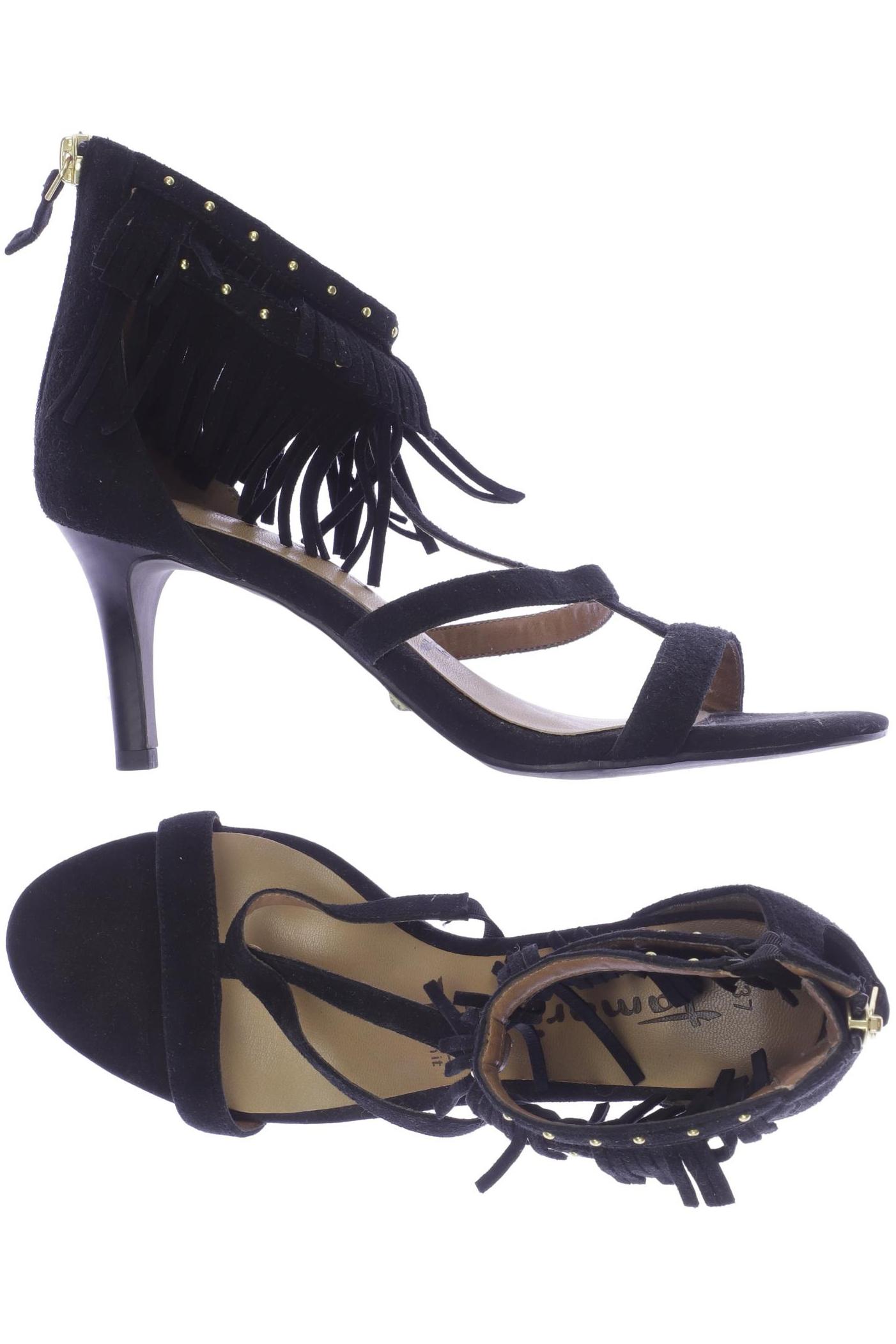 

Tamaris Damen Sandale, schwarz