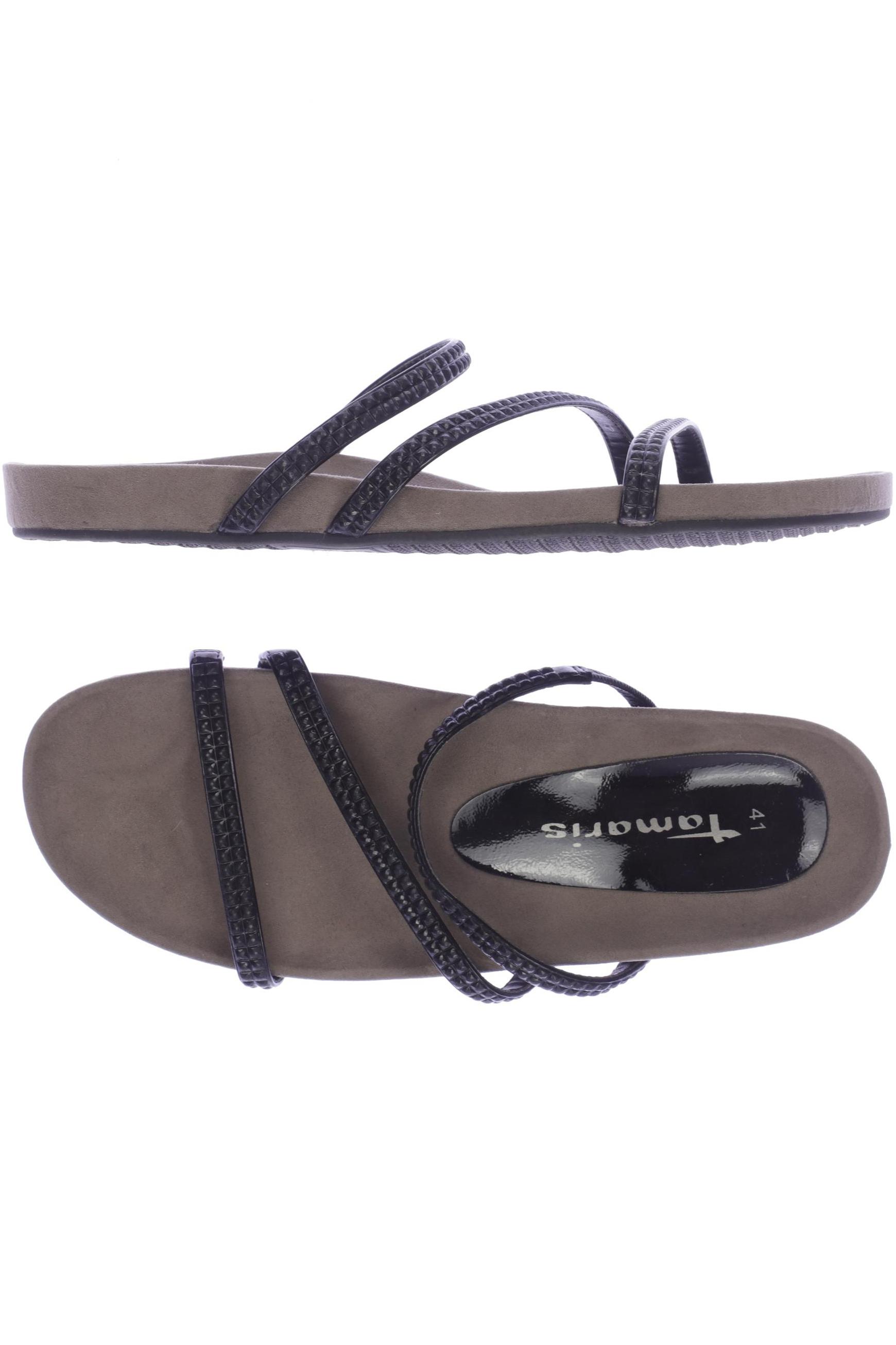 

Tamaris Damen Sandale, schwarz