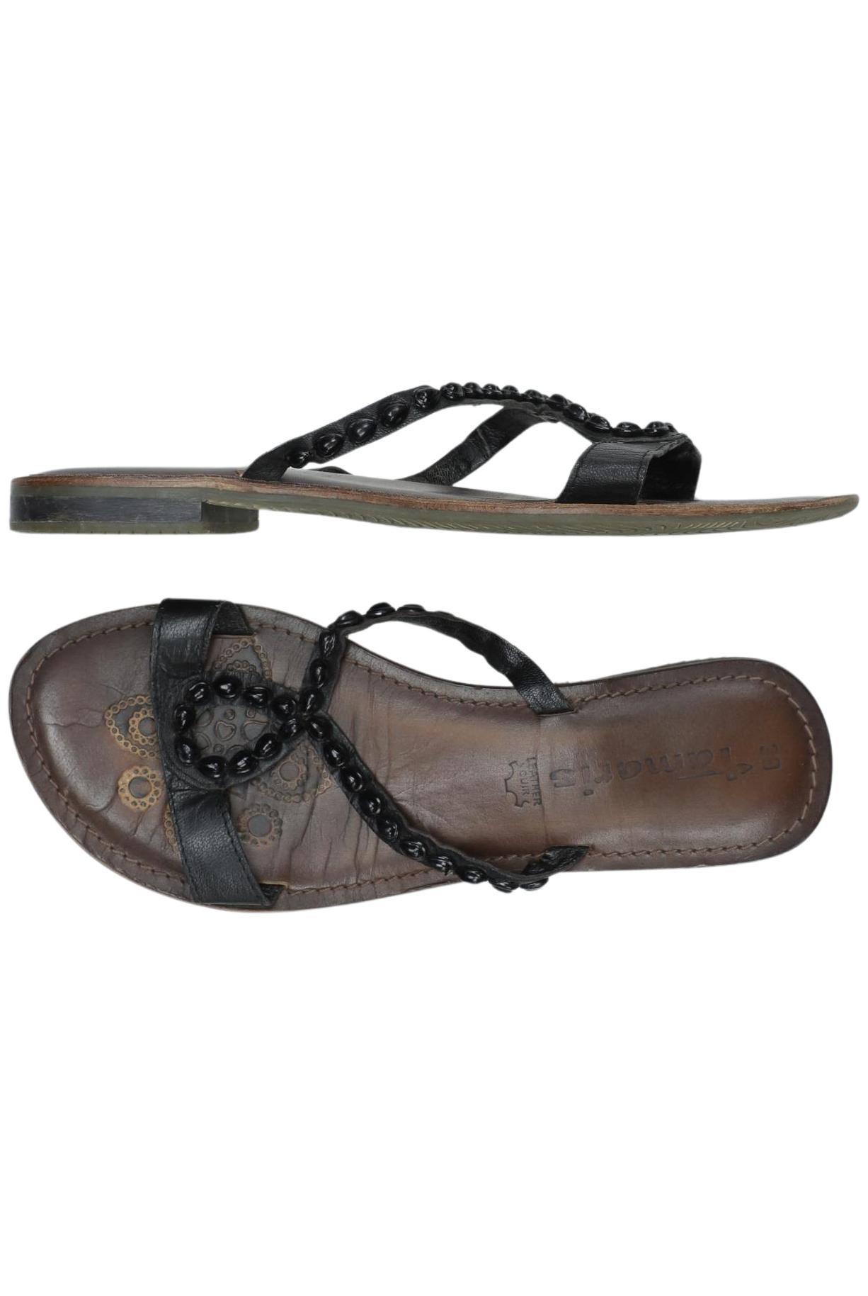 

Tamaris Damen Sandale, schwarz, Gr. 39