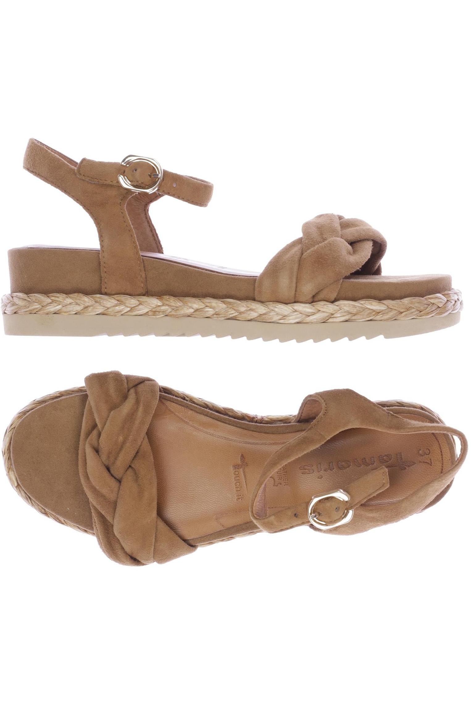 

Tamaris Damen Sandale, braun, Gr. 37