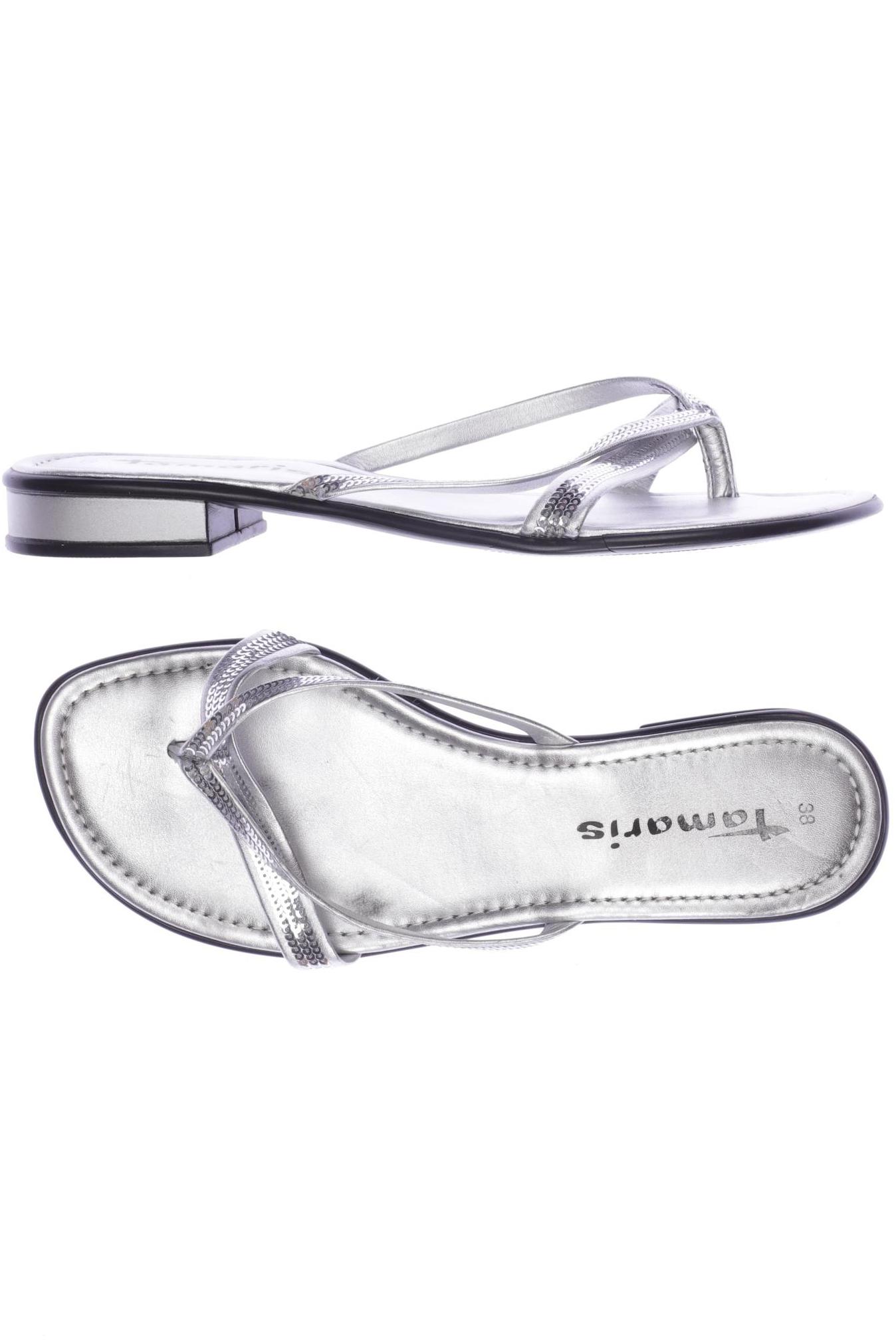 

Tamaris Damen Sandale, silber