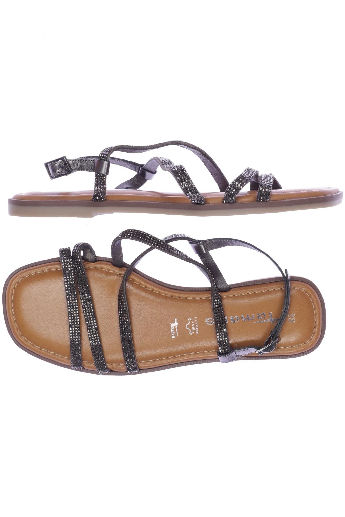 

Tamaris Damen Sandale, schwarz, Gr. 38