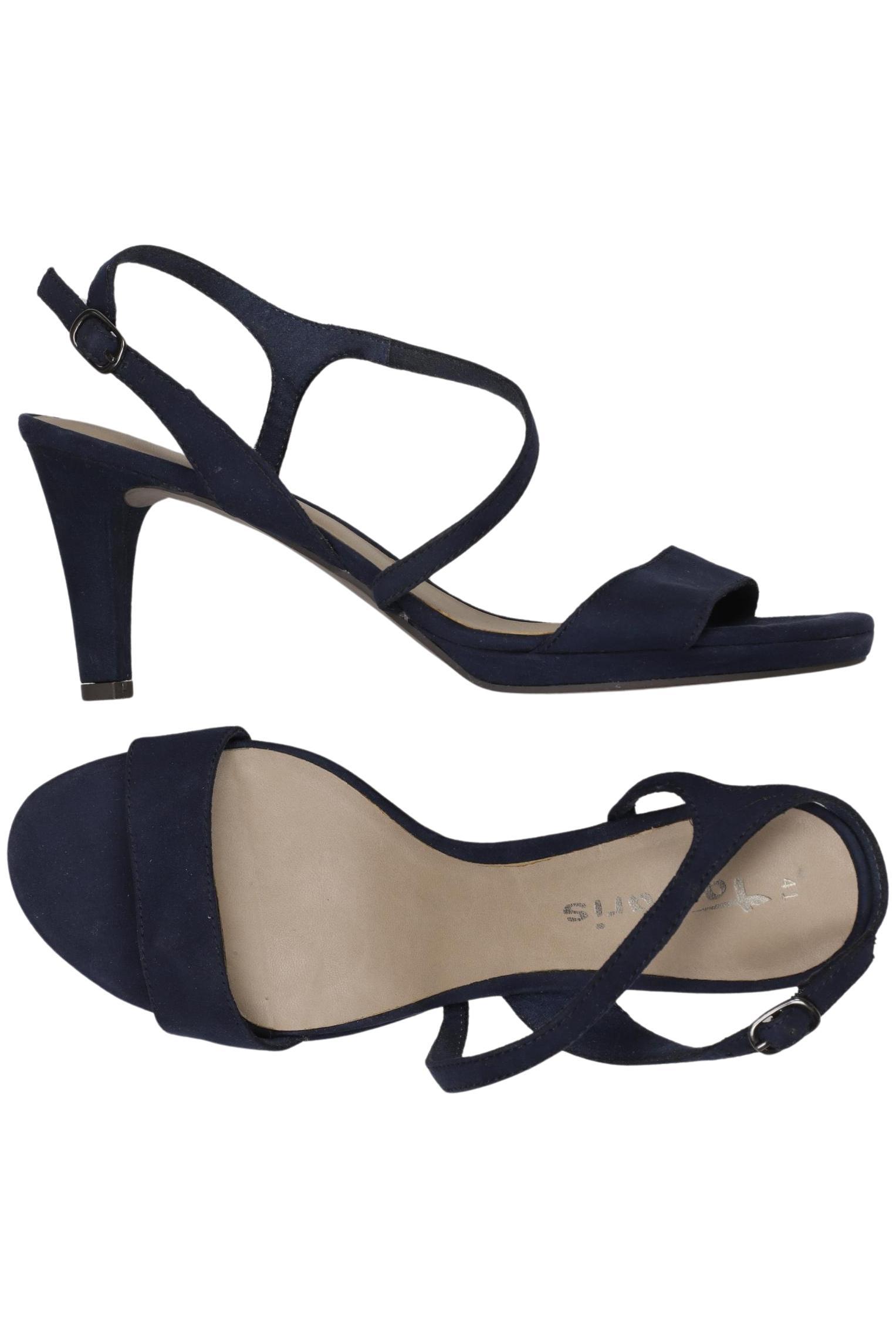 

Tamaris Damen Sandale, marineblau, Gr. 41
