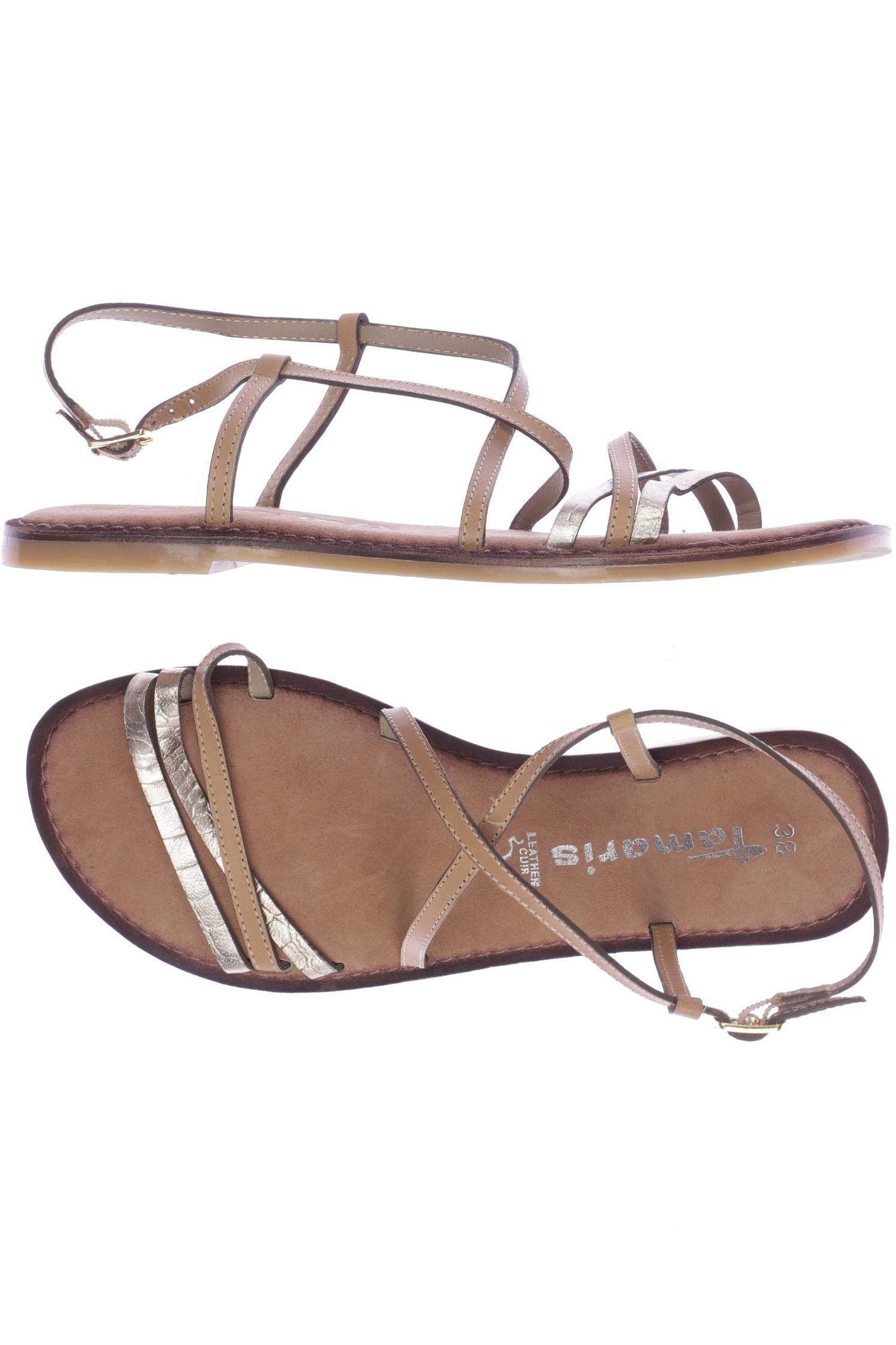 

Tamaris Damen Sandale, beige, Gr. 38