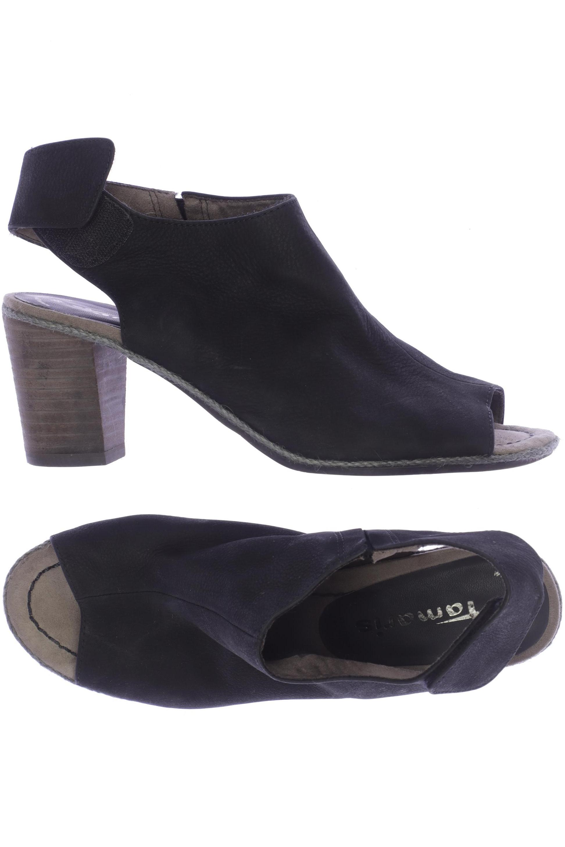

Tamaris Damen Sandale, schwarz, Gr. 39