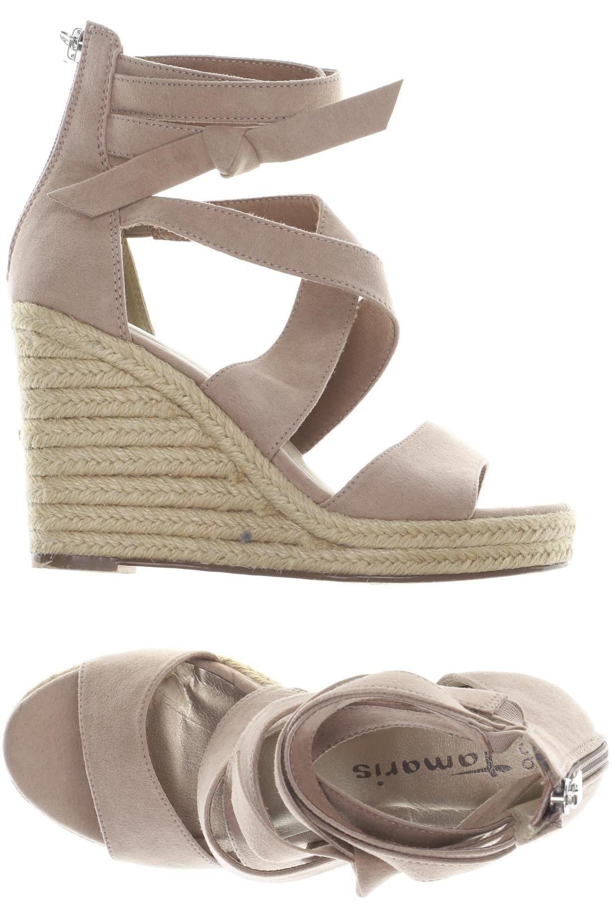 

Tamaris Damen Sandale, beige