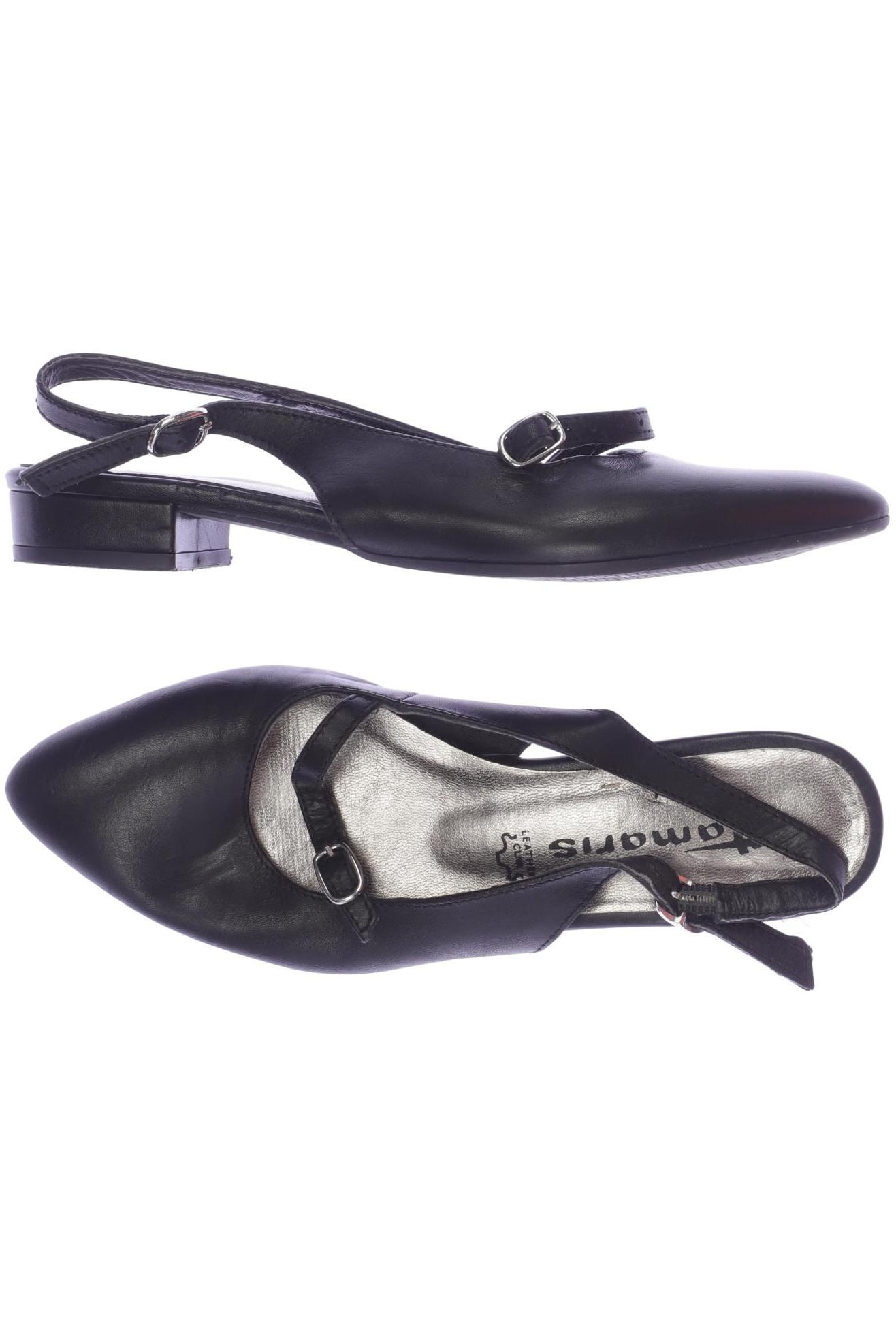 

Tamaris Damen Sandale, schwarz, Gr. 36