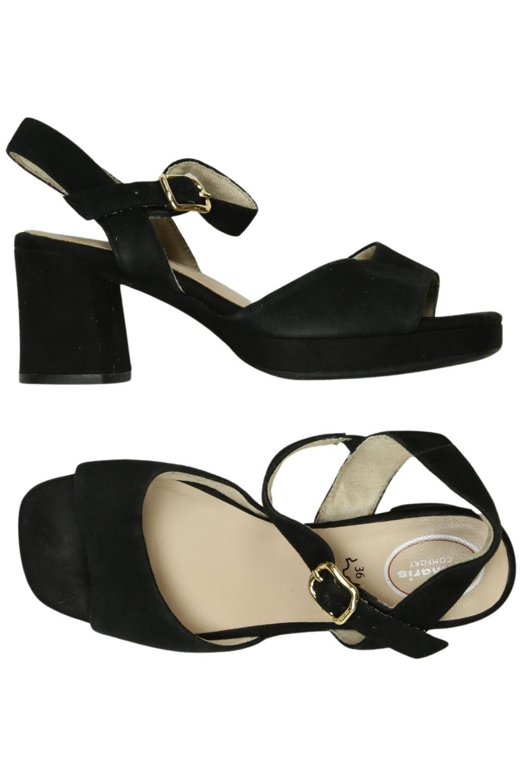 

Tamaris Damen Sandale, schwarz, Gr. 36