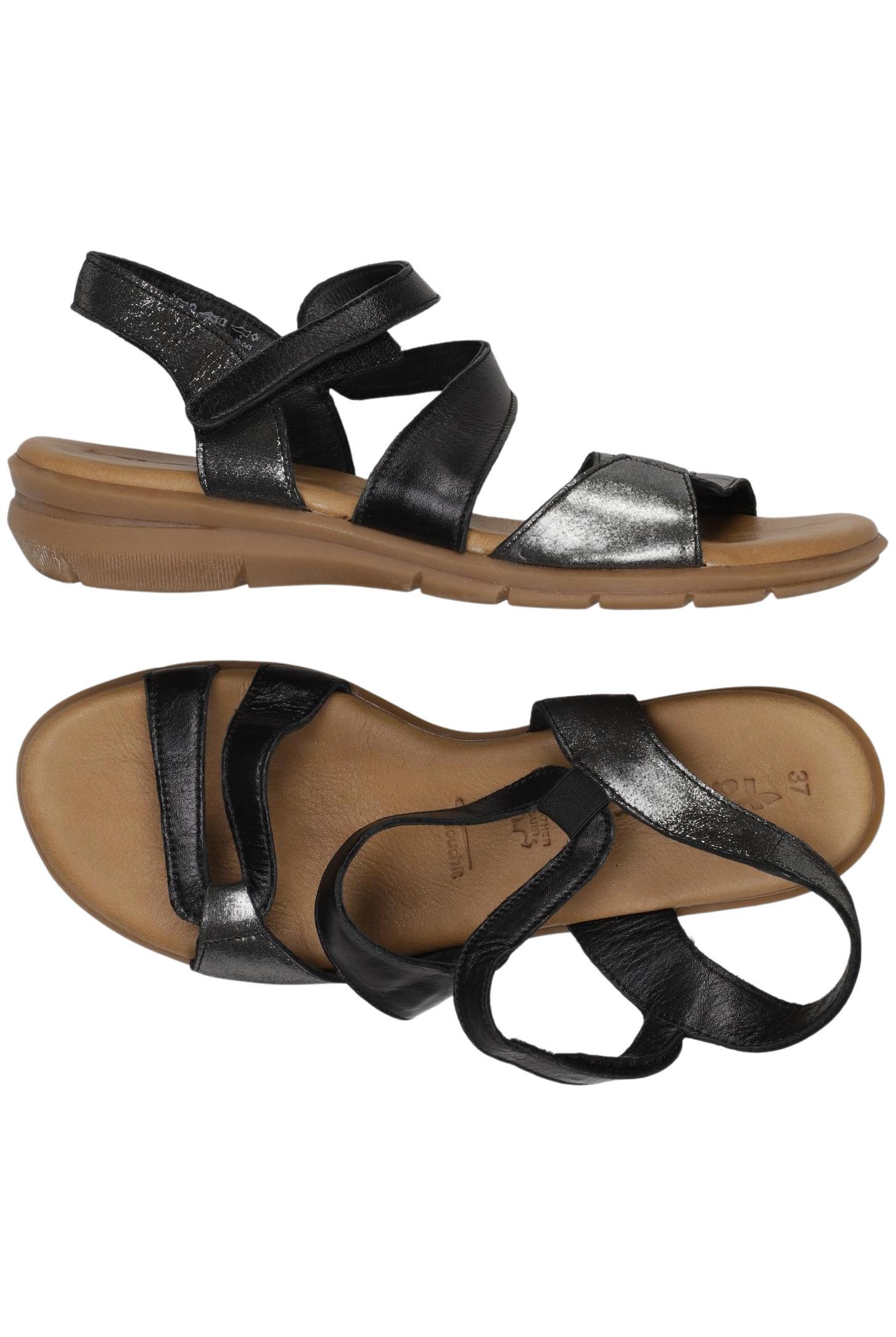 

Tamaris Damen Sandale, schwarz, Gr. 37