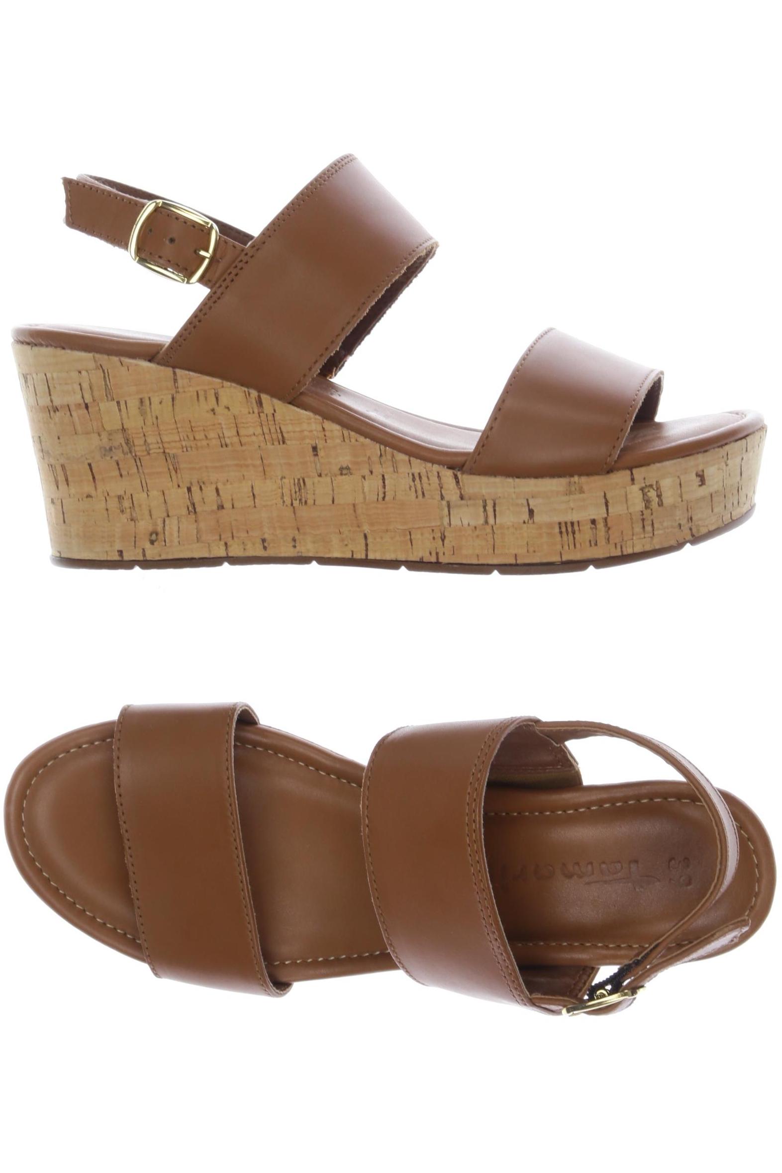 

Tamaris Damen Sandale, braun, Gr. 39