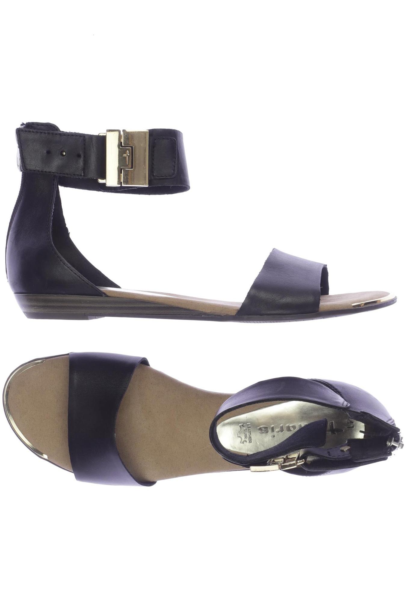 

Tamaris Damen Sandale, schwarz