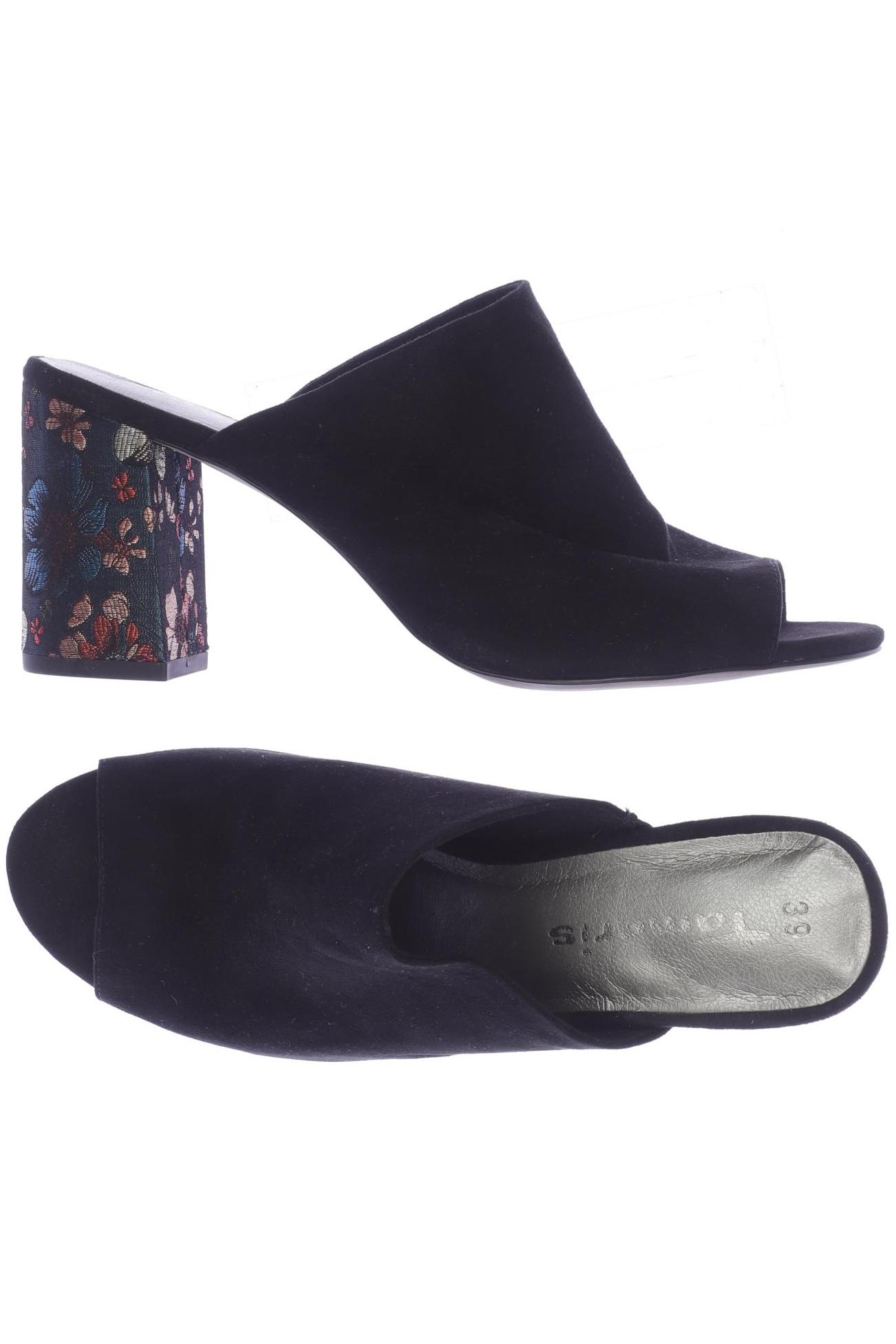 

Tamaris Damen Sandale, schwarz, Gr. 39