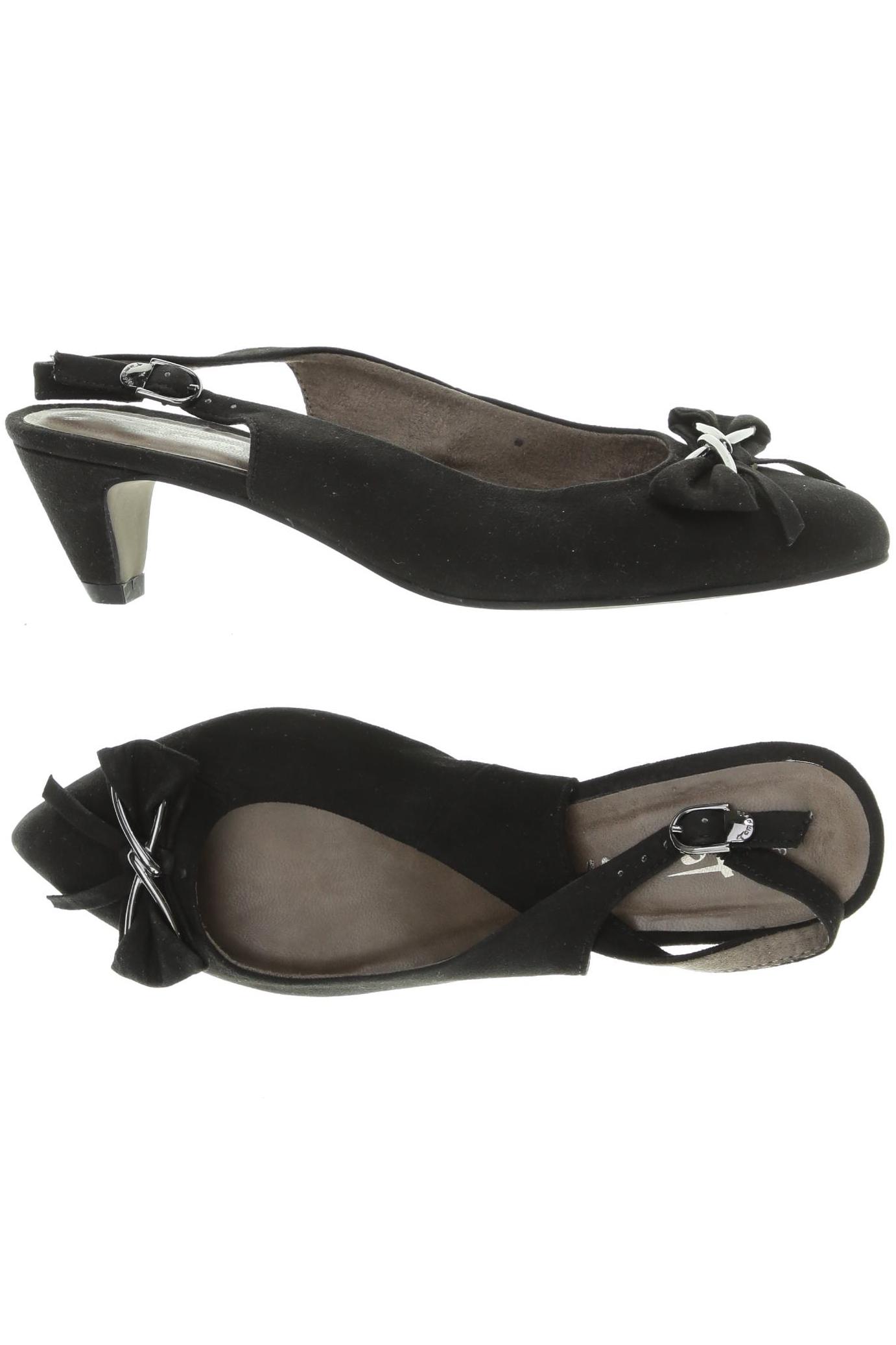 

Tamaris Damen Sandale, schwarz, Gr. 36